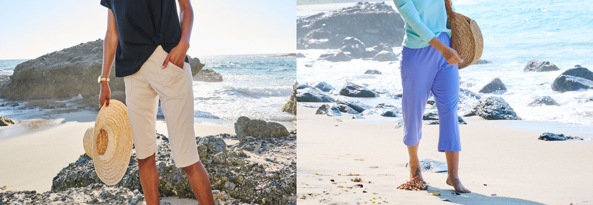 Womens Pedal Pushers and Capris