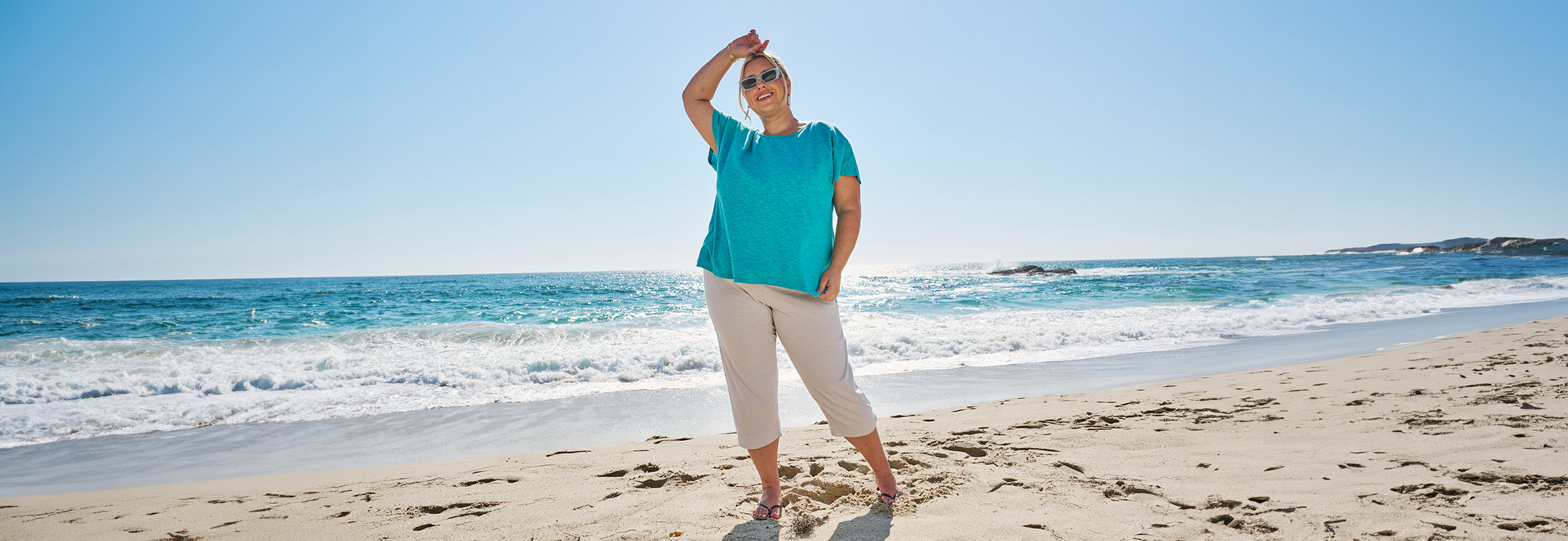 Ladies Capri Trousers