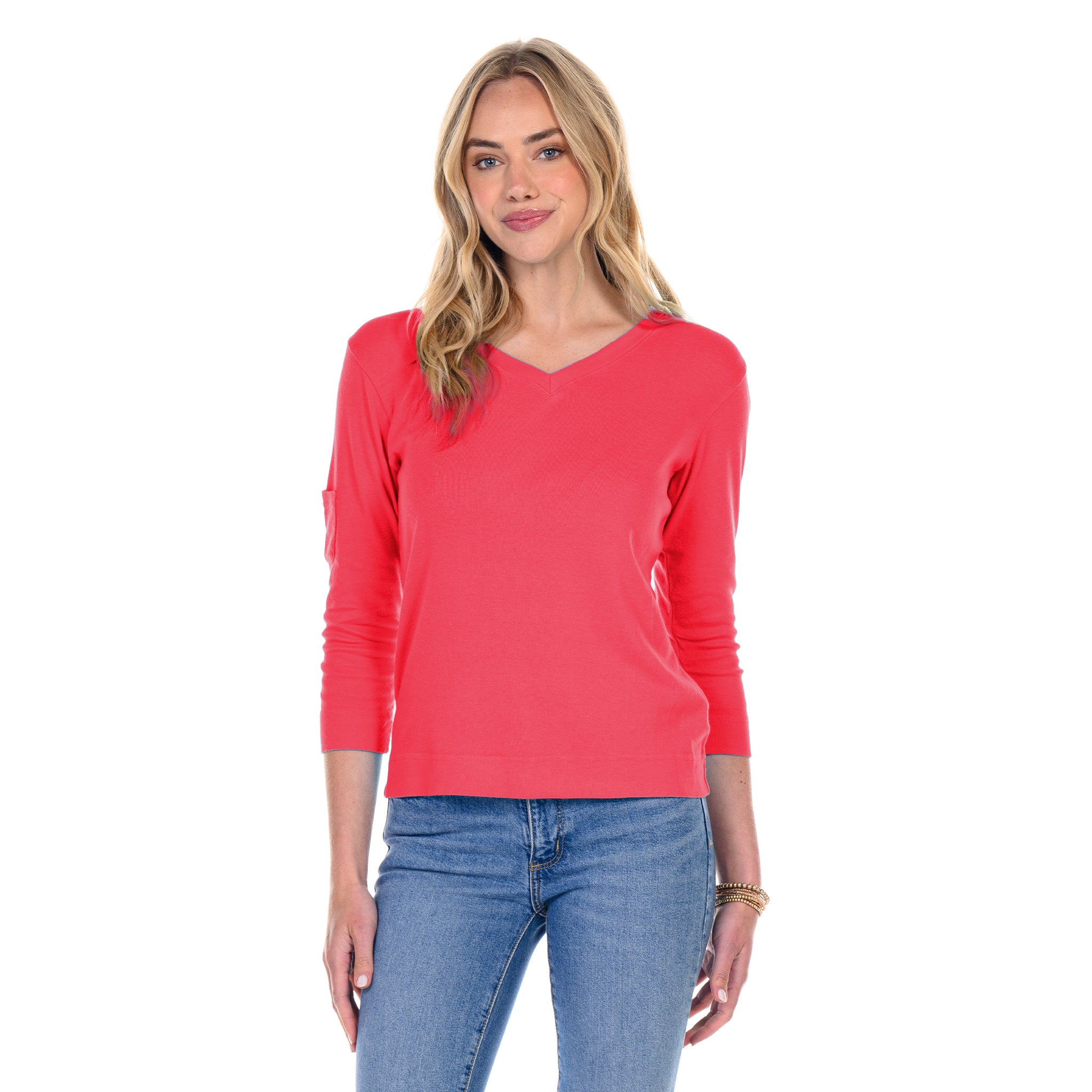 3/4 Sleeve Logo Fem T - 2025 Fall Colors