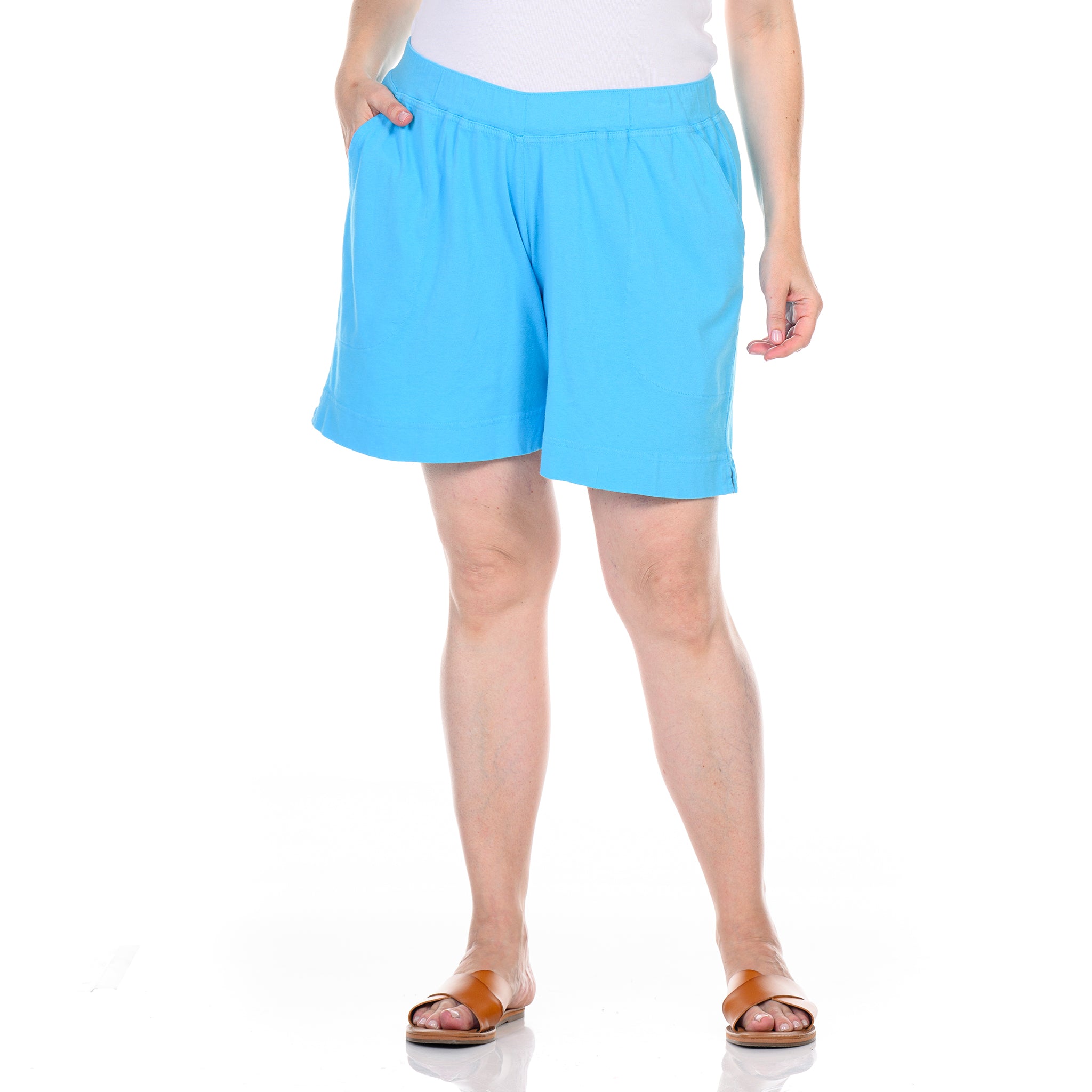 7" Key Largo Shorts | Plus Size Blue Fin