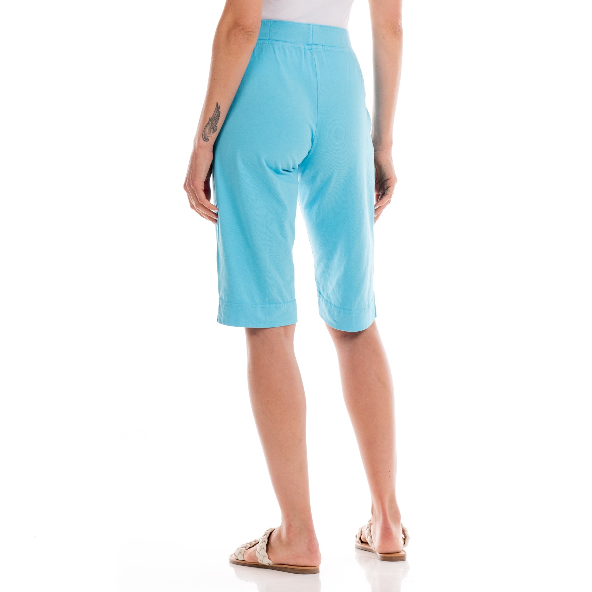 women knee length shorts