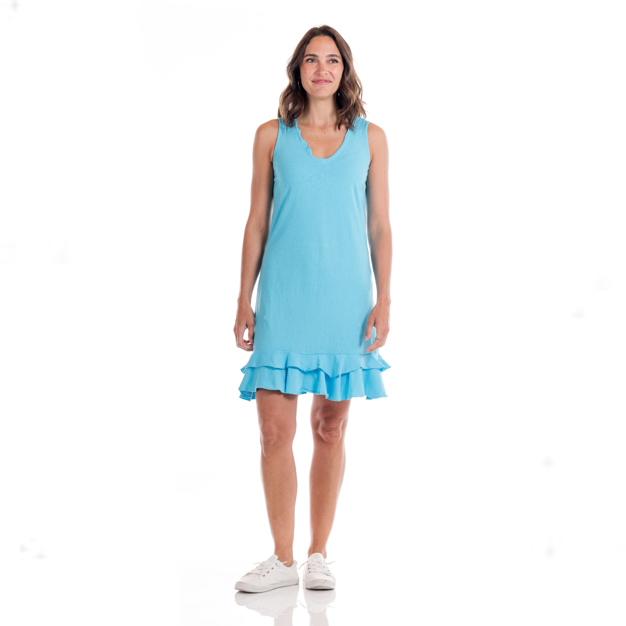 Sunrise Dress Blue Fin