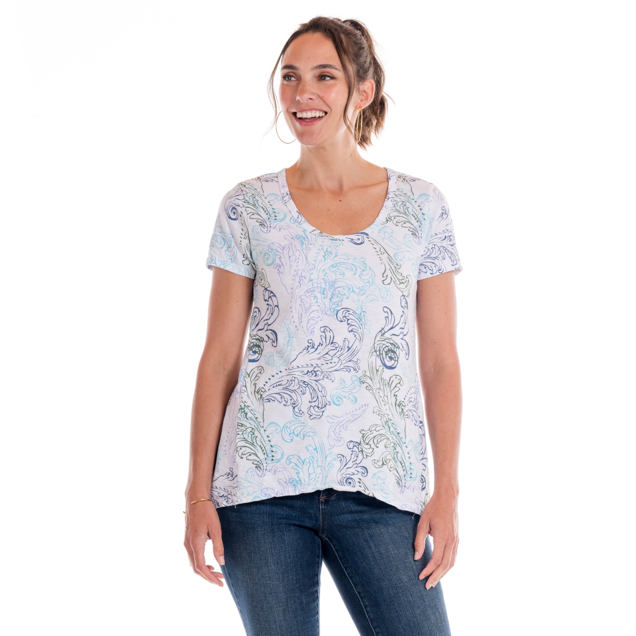 Waverley Swirl Luna Top