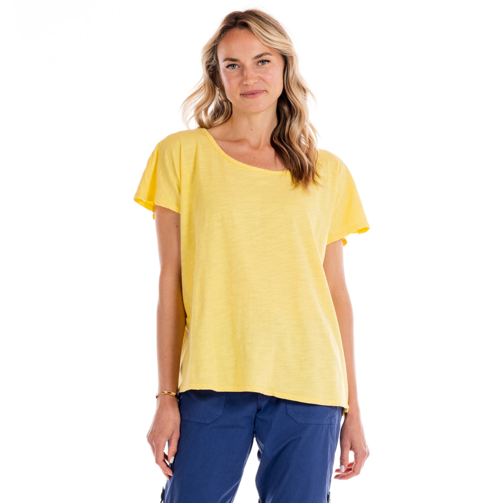 womens shirt yellow