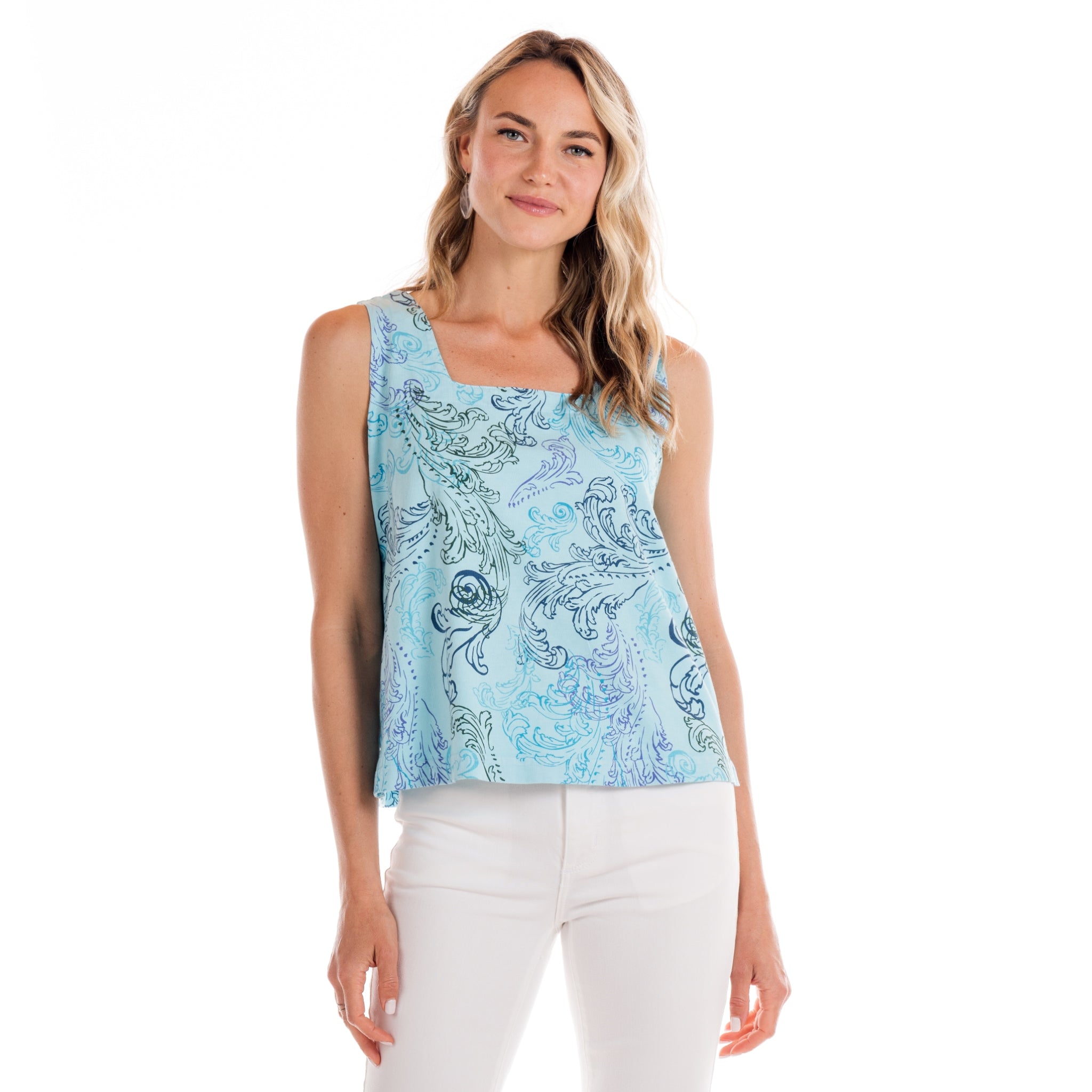 Waverley Swirl Boxy Tank