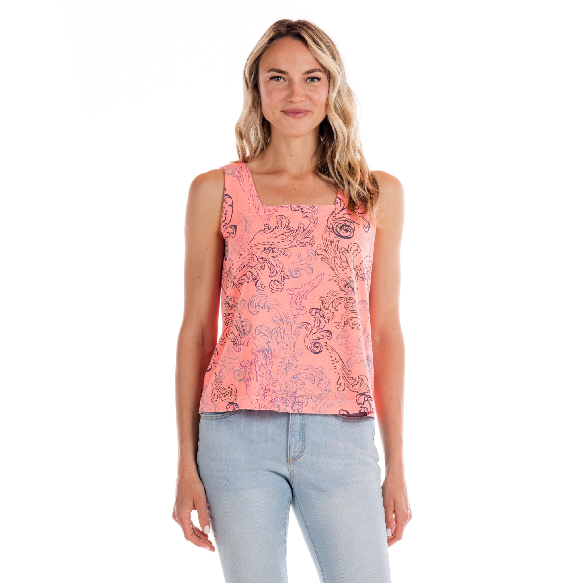 boxy tank for women