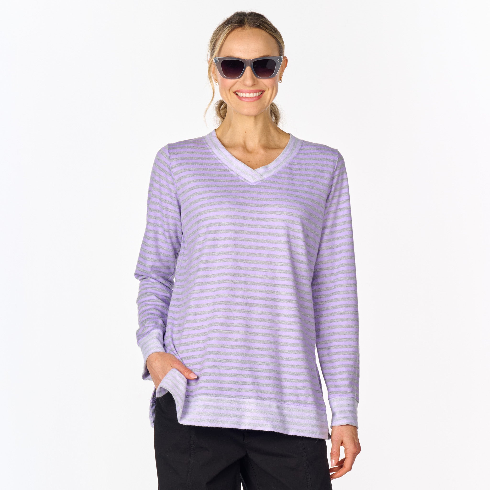 Striped Ana Tunic