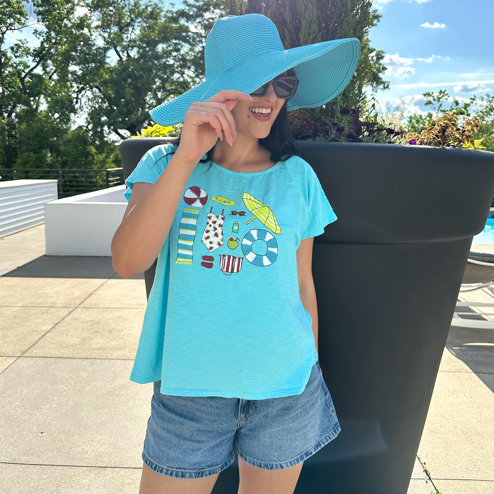 Beach Day Essentials Keepsake T