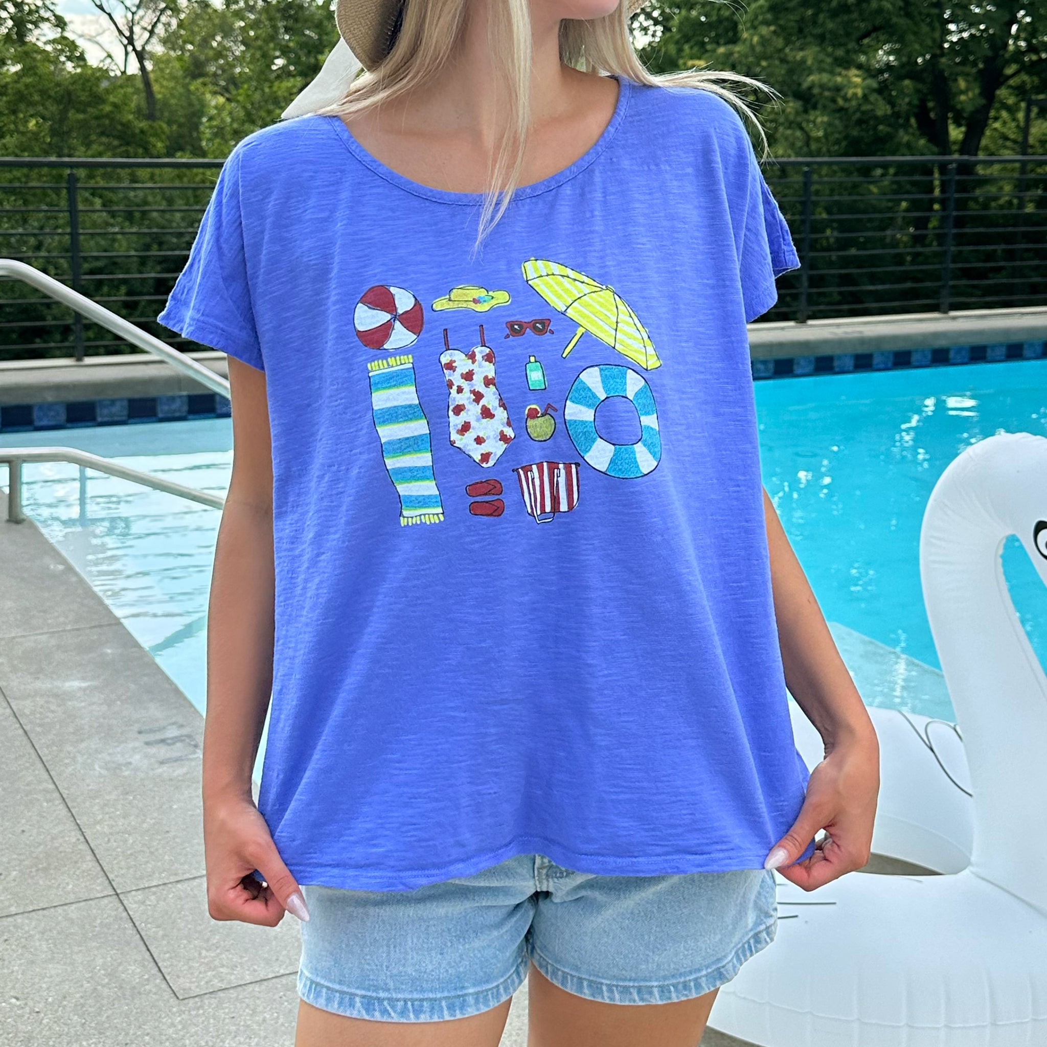 Beach Day Essentials Keepsake T