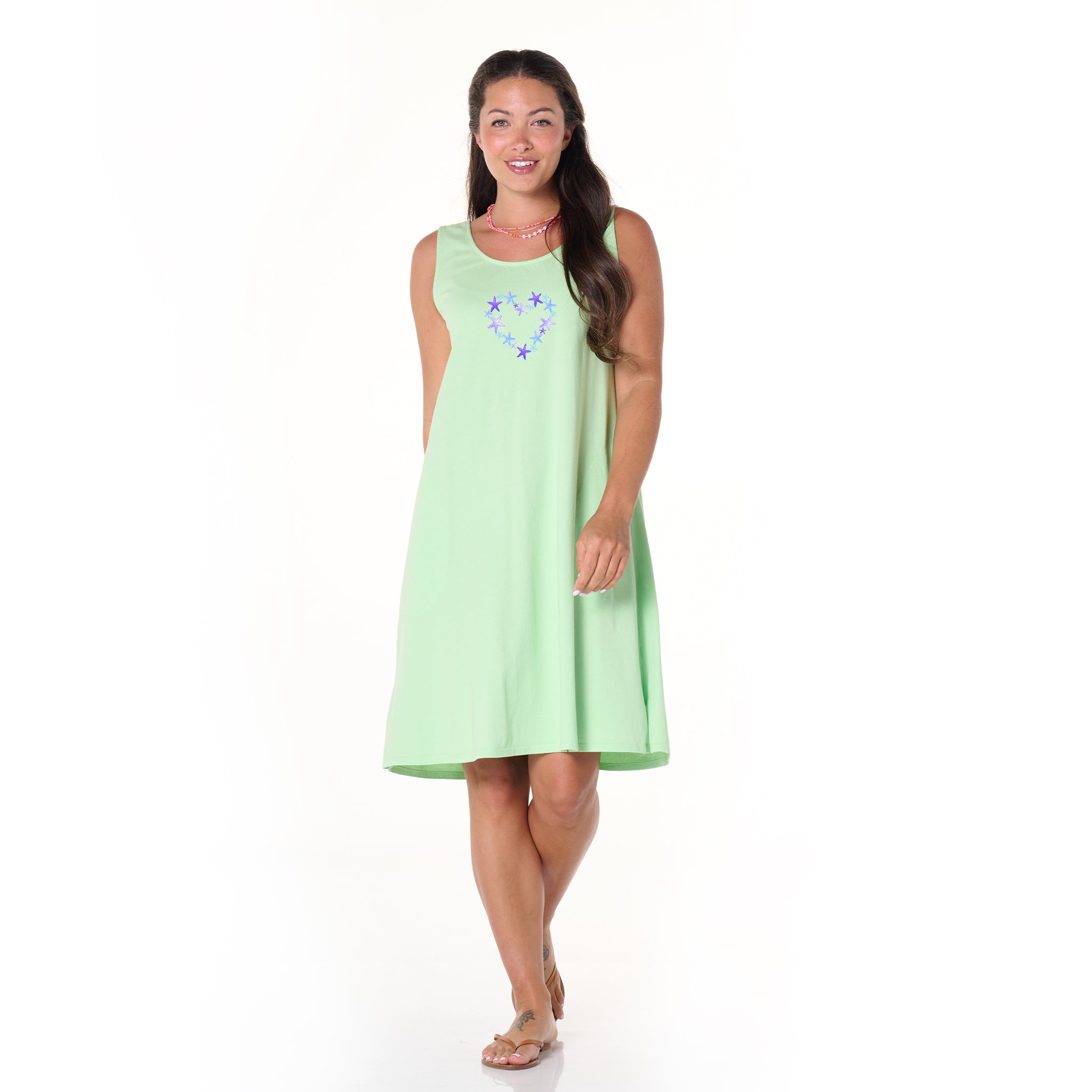 Blue Sea Heart La Jolla Dress