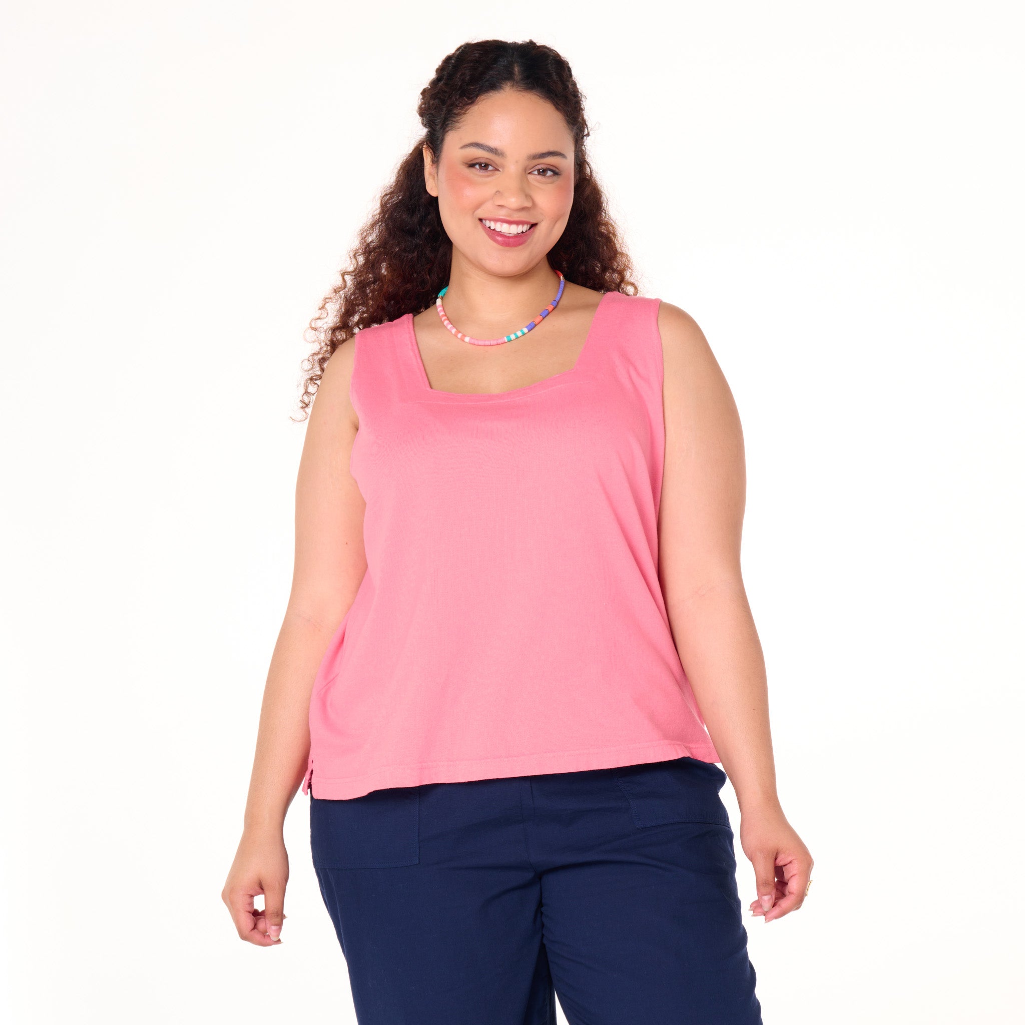 Boxy Tank | Plus Size | Clearance