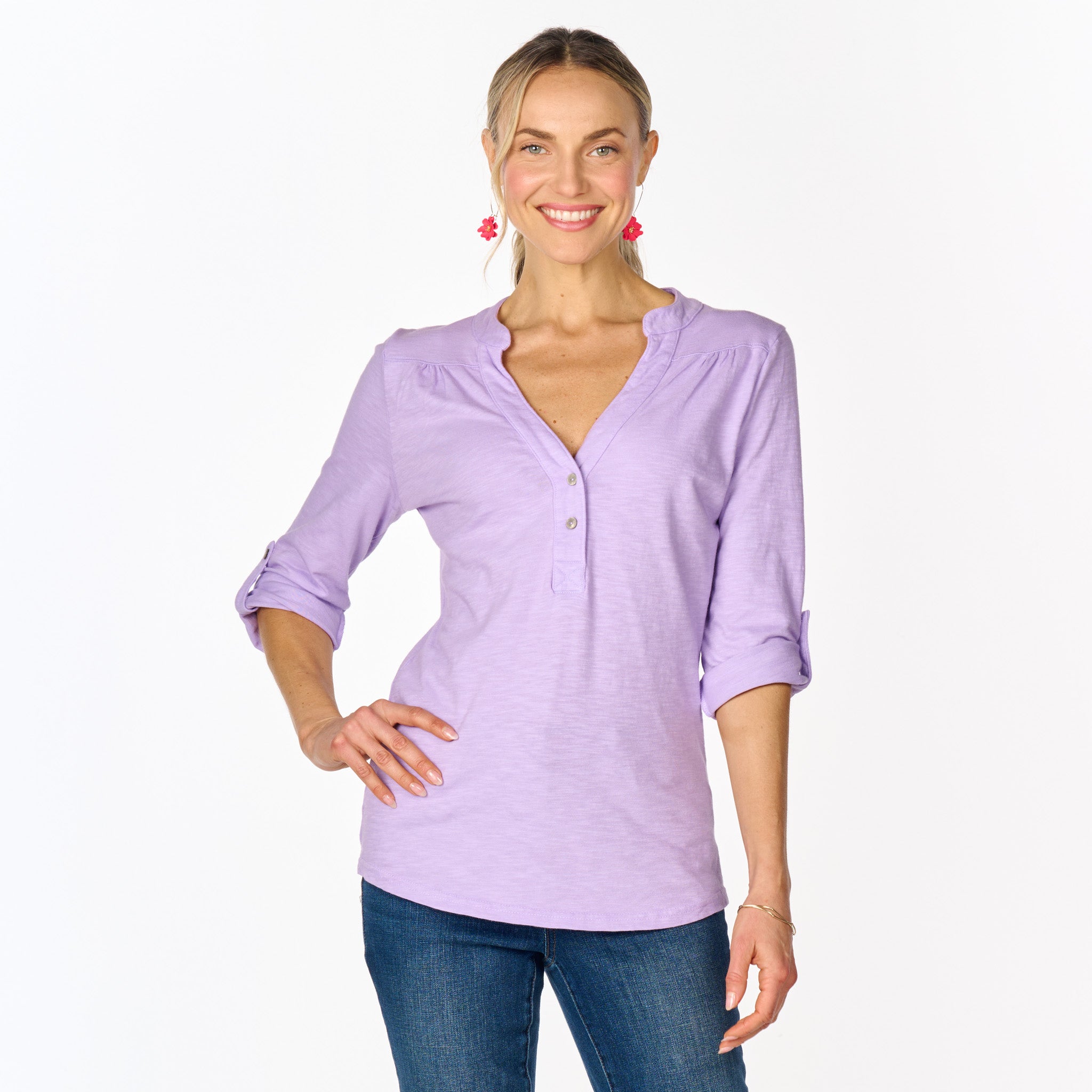 Buttonside Henley