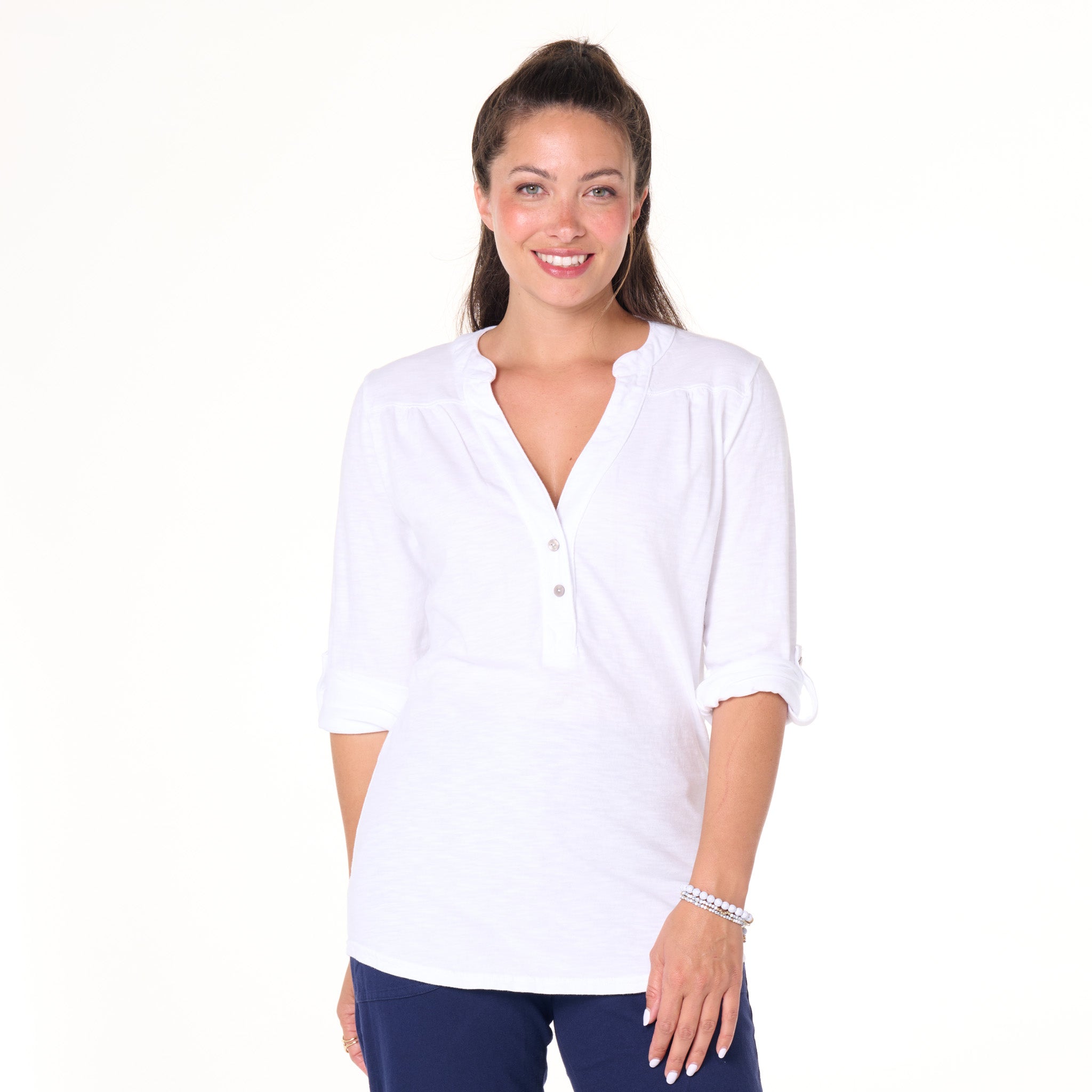 Buttonside Henley