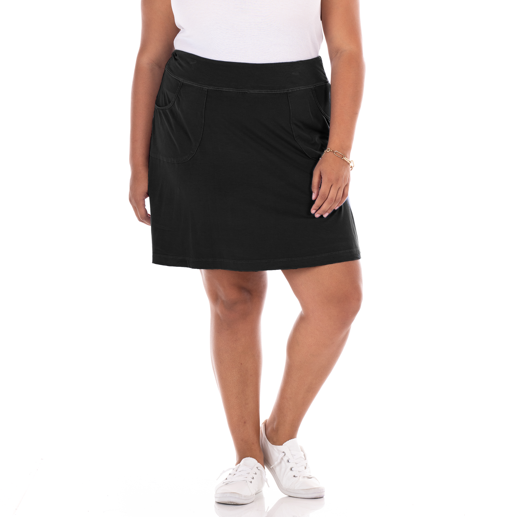 plus size skort
