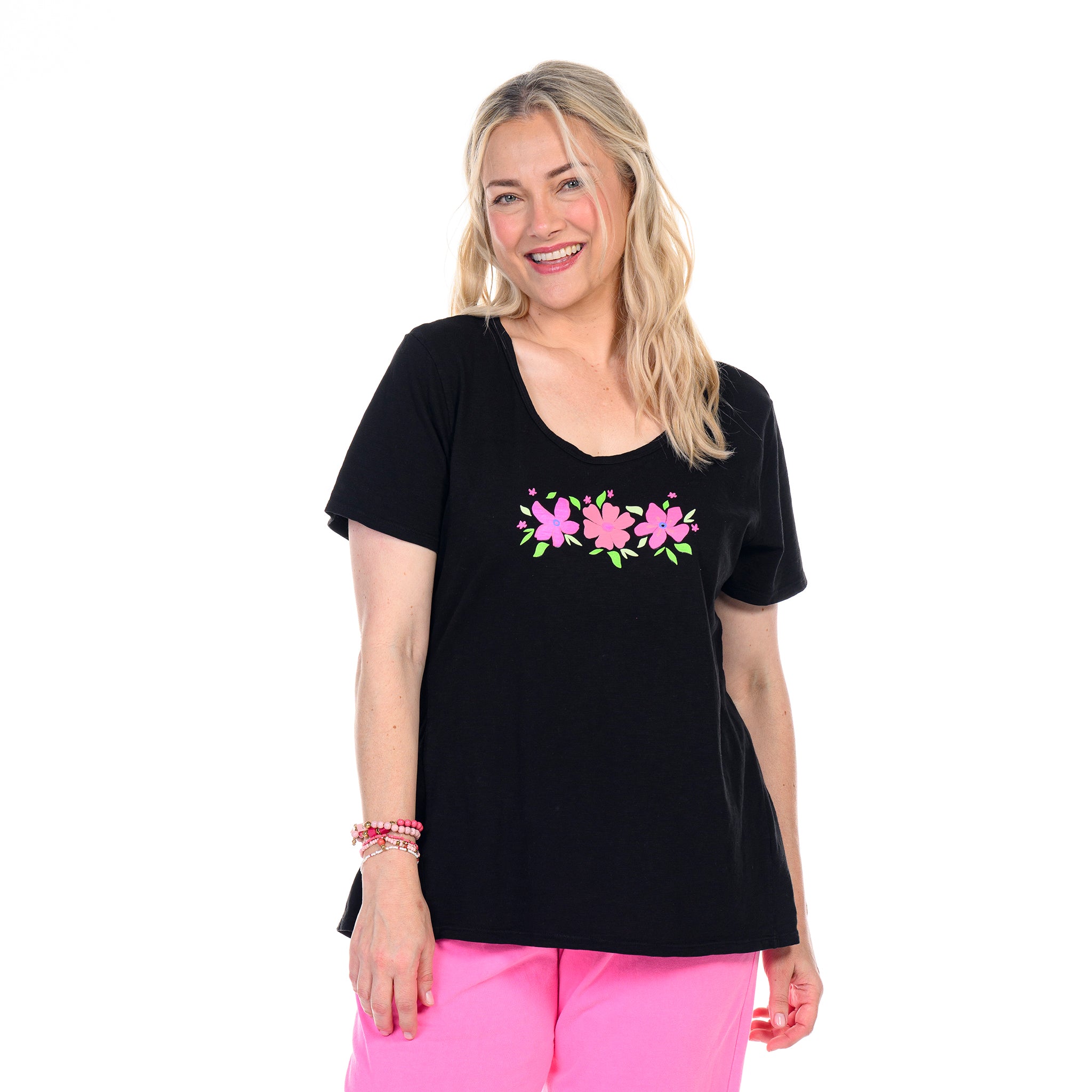 Cosmo Bouquet Kimmi Top | Plus Size