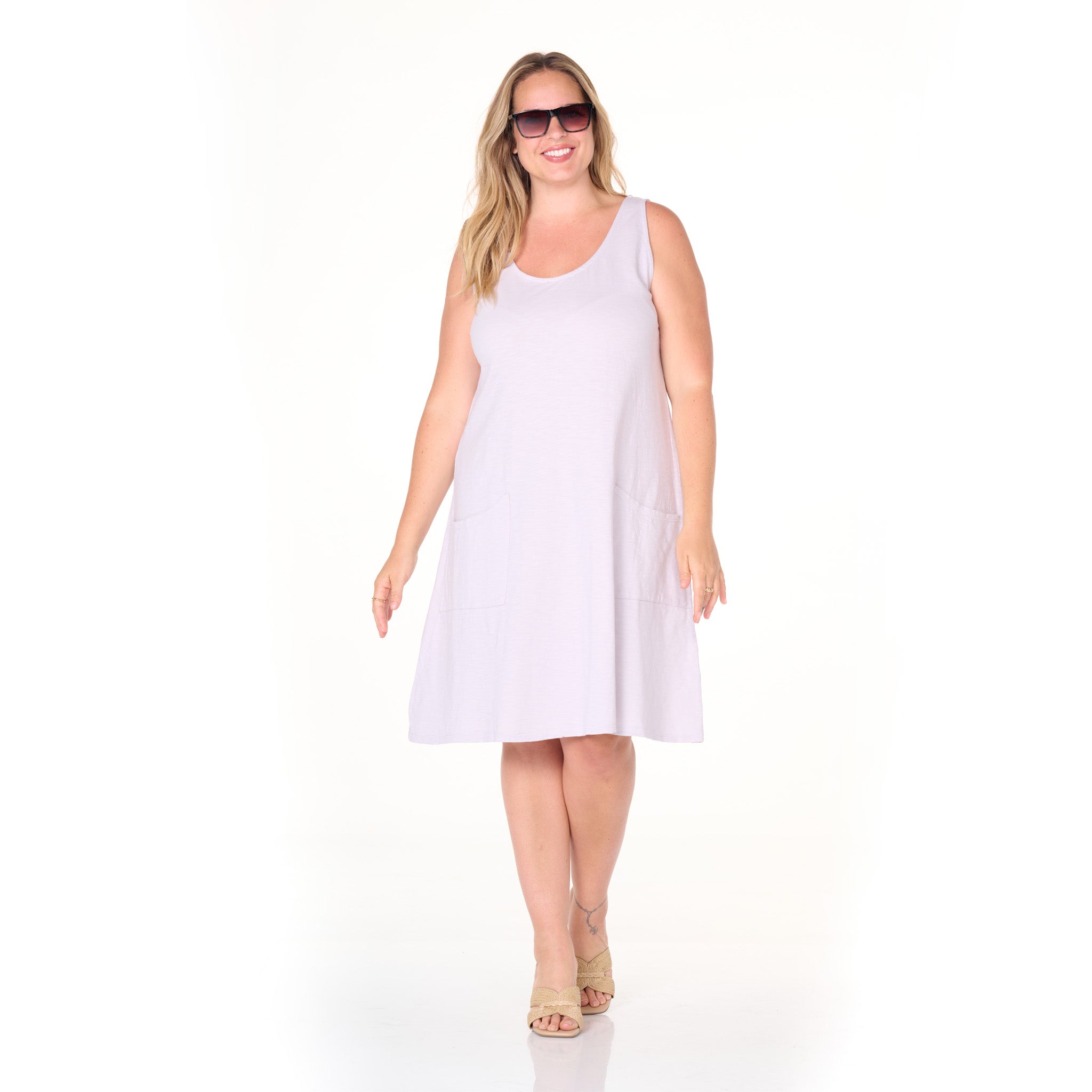 Drape Dress | Plus Size - 2025 Fall Colors Vapor / 1X Drape Dress | Plus Size - 2025 Fall Colors Vapor / 1X