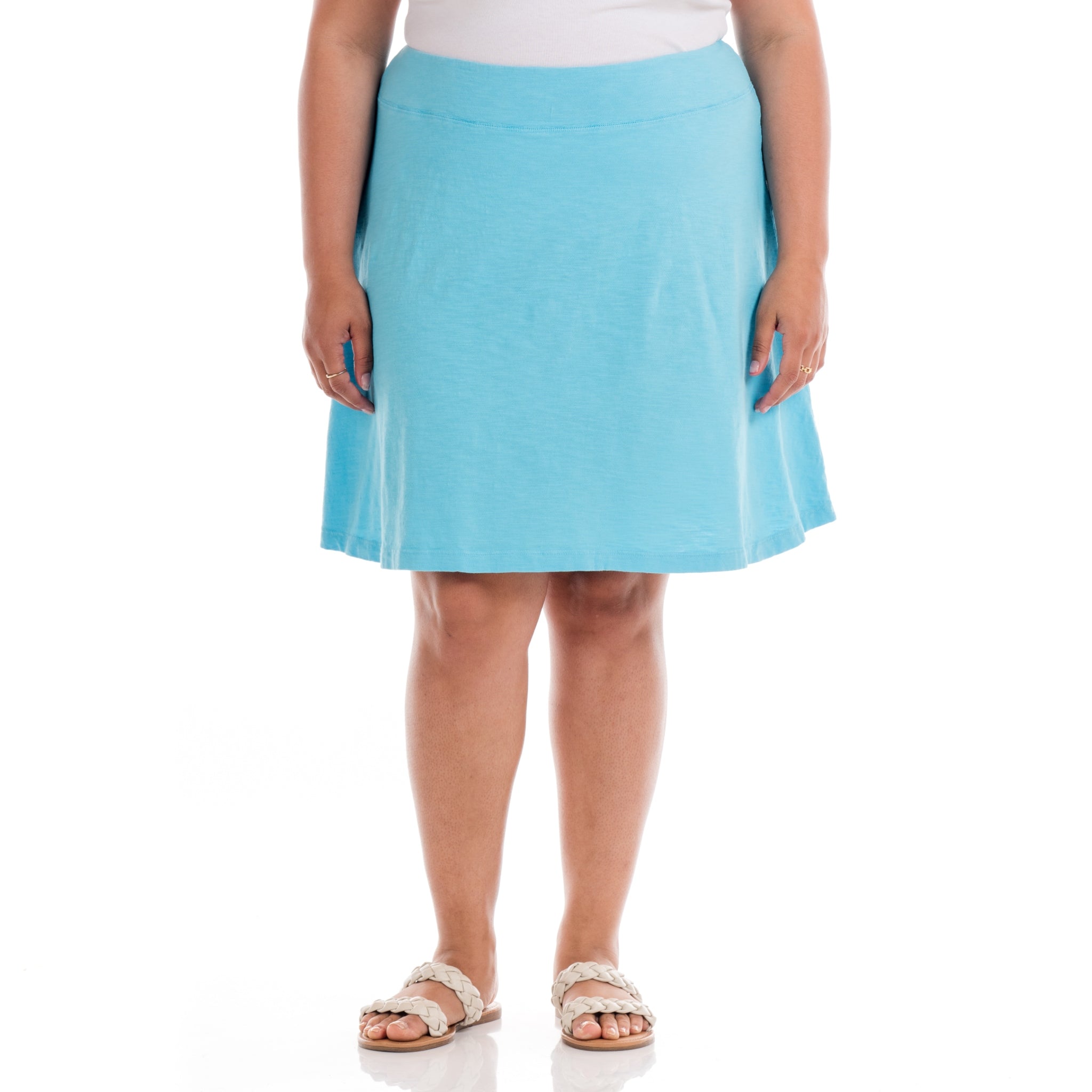 Marina Skirt | Plus size Blue Fin