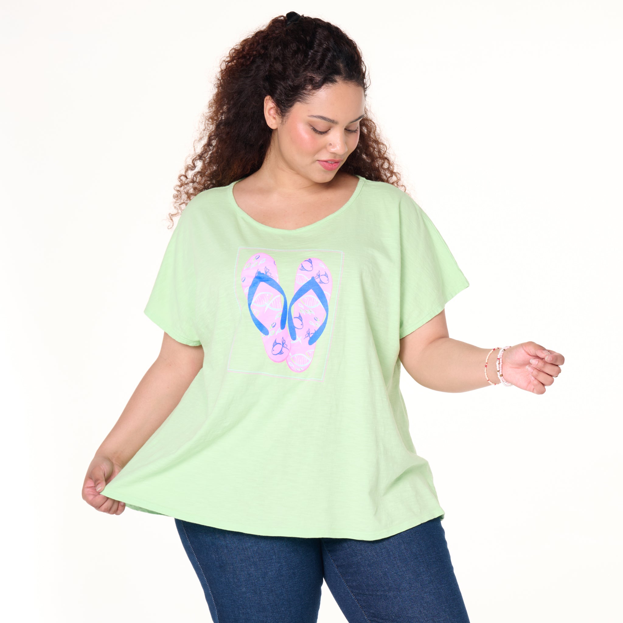 Fishy Flop Keepsake T | Plus Size