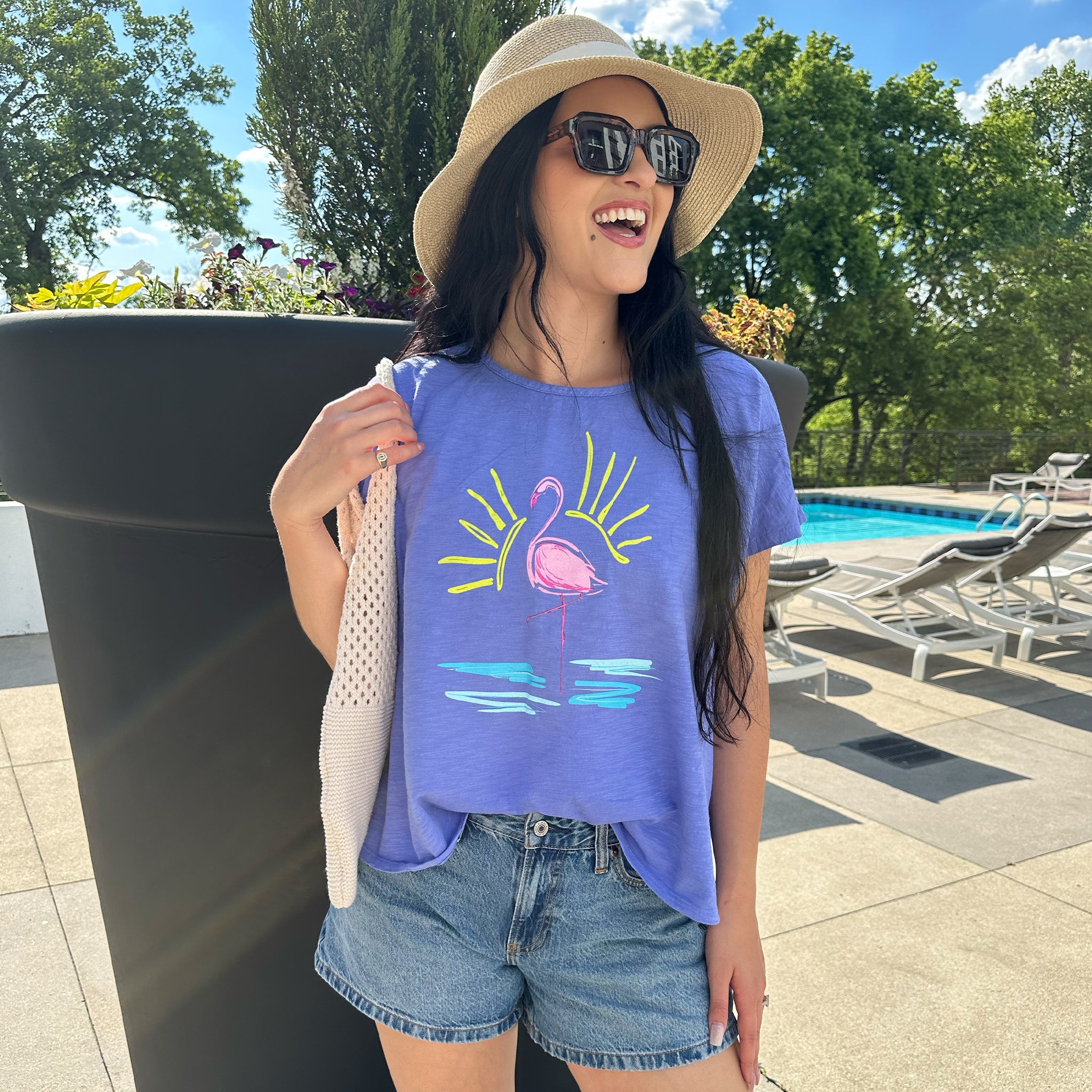 Flamingo Keepsake T