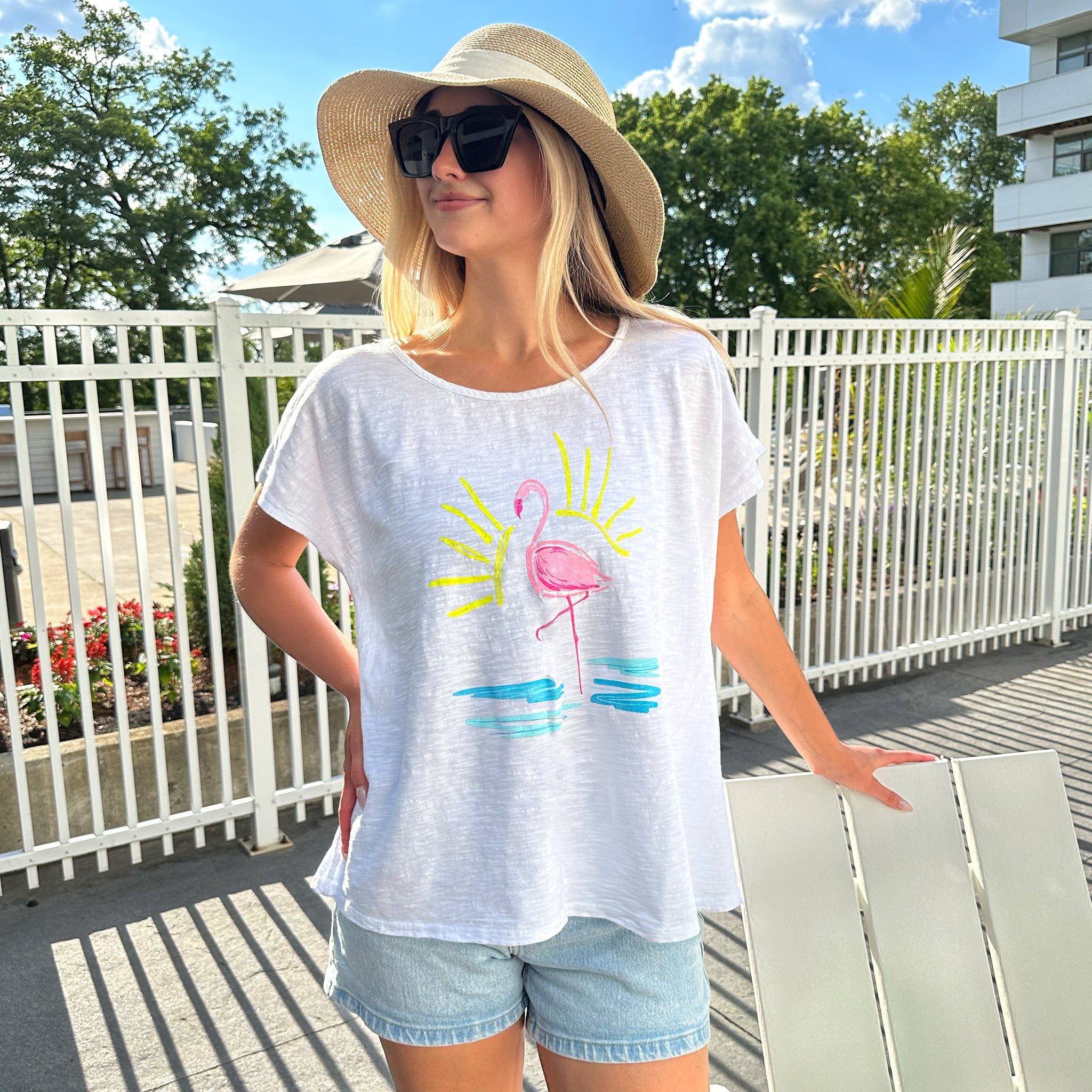 Flamingo Keepsake T
