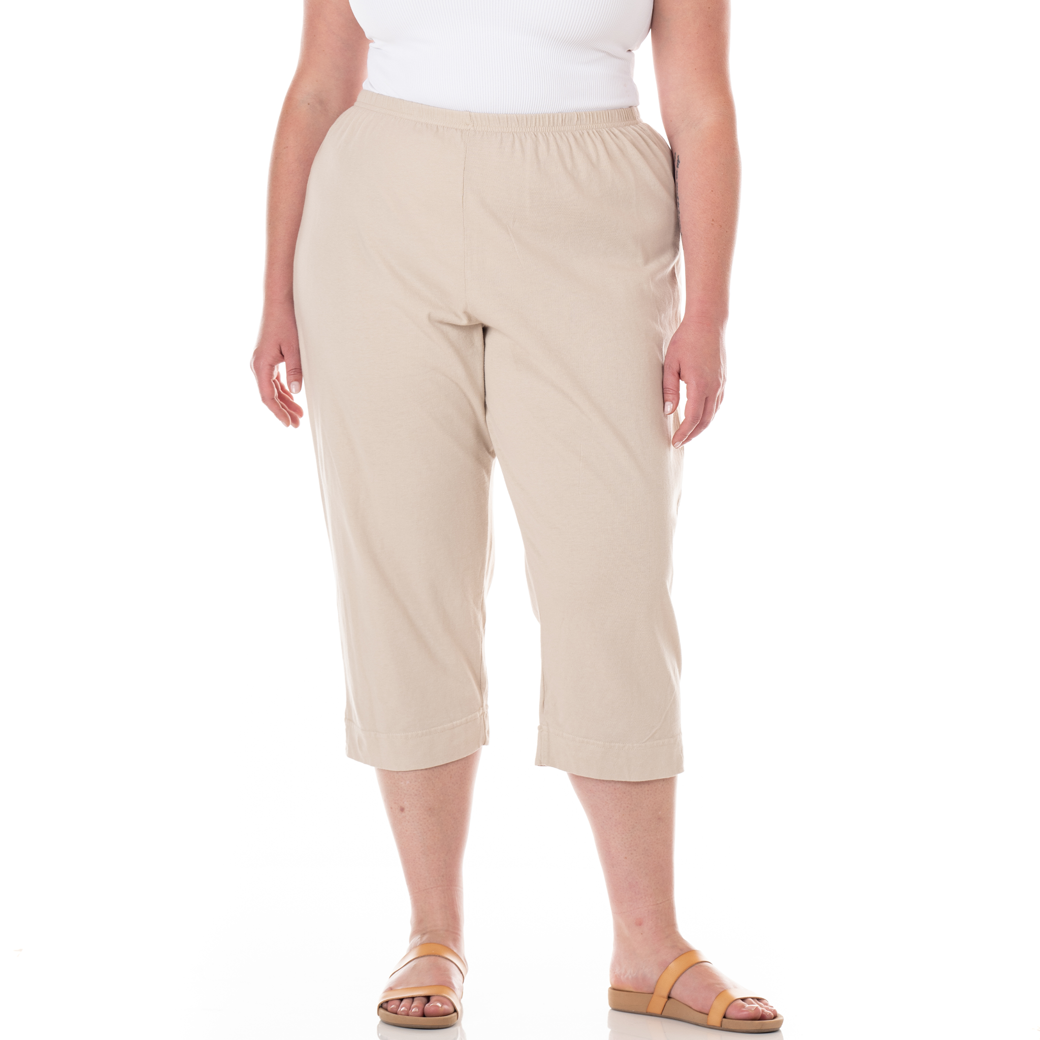 plus size capris ladies