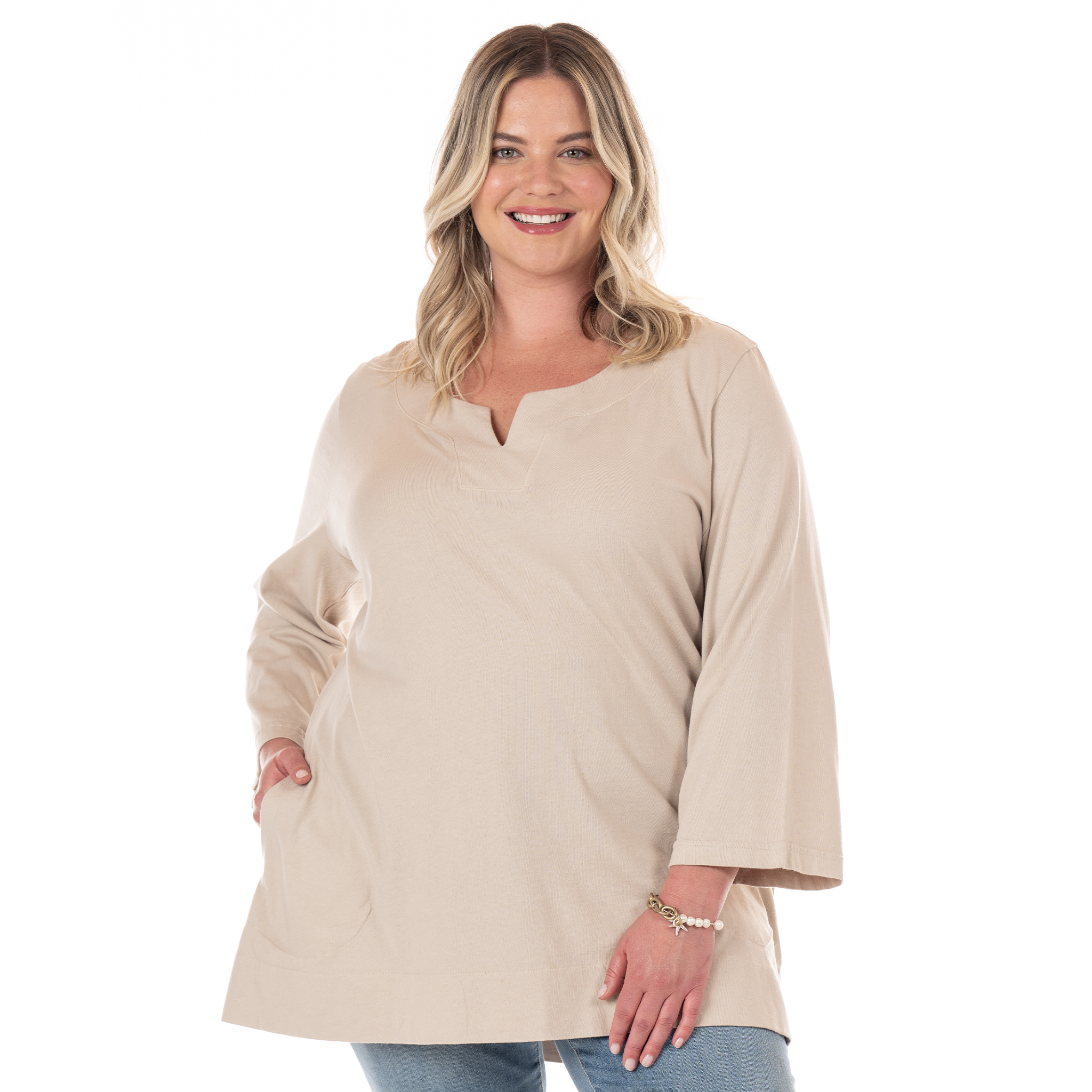 Jersey Tunic | Plus Size