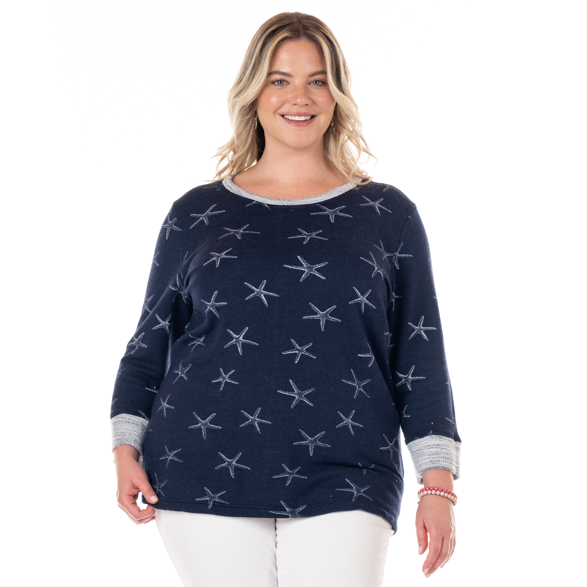 beachy plus size sweatshirt