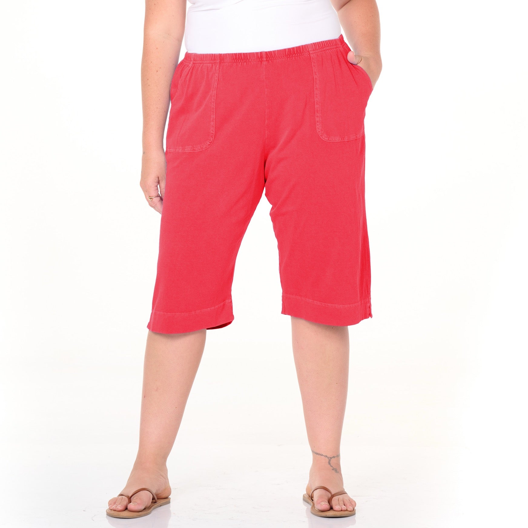 Marco Pocket Pedal Pushers | Plus Size - 2025 Fall Colors