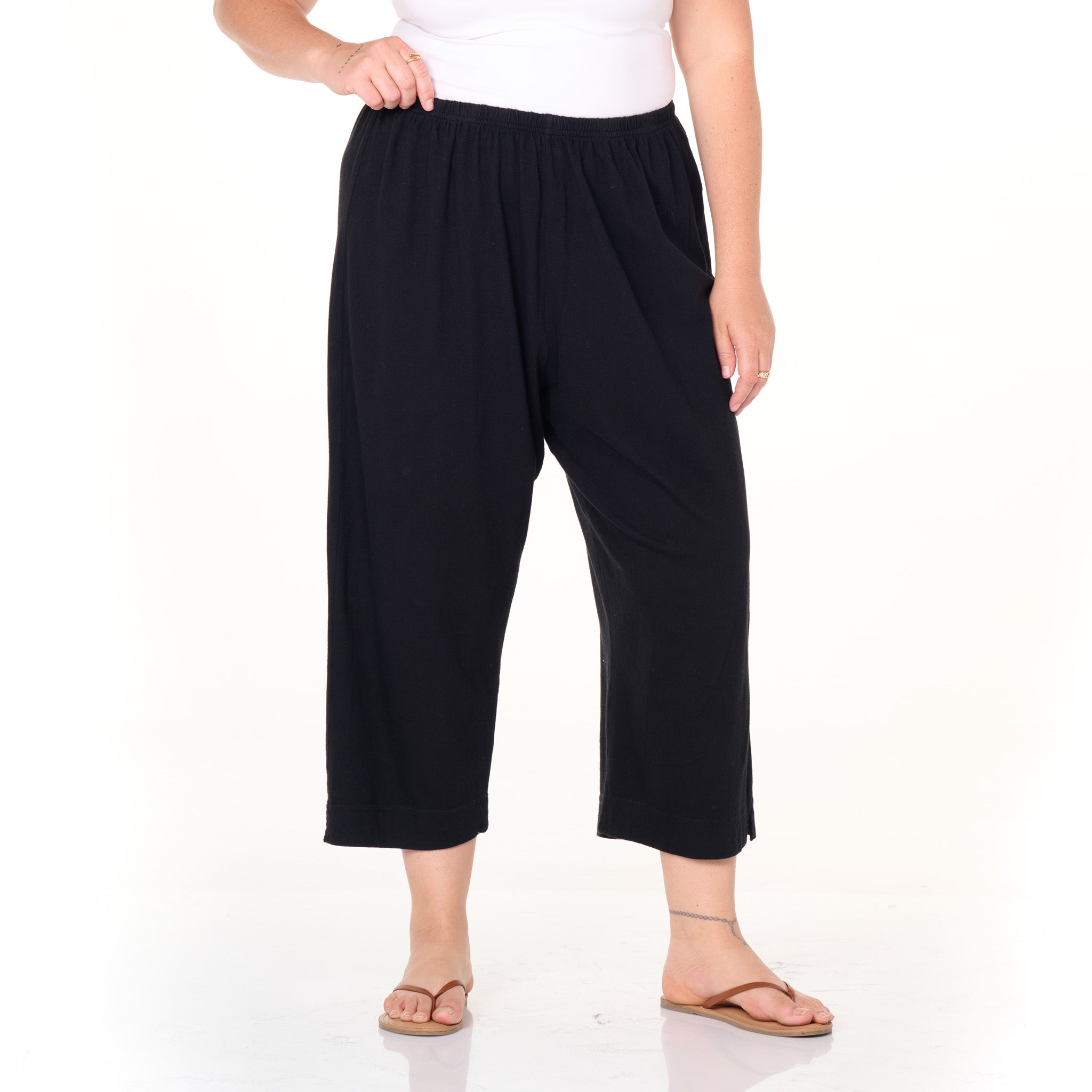 Jersey Capris | Plus Size
