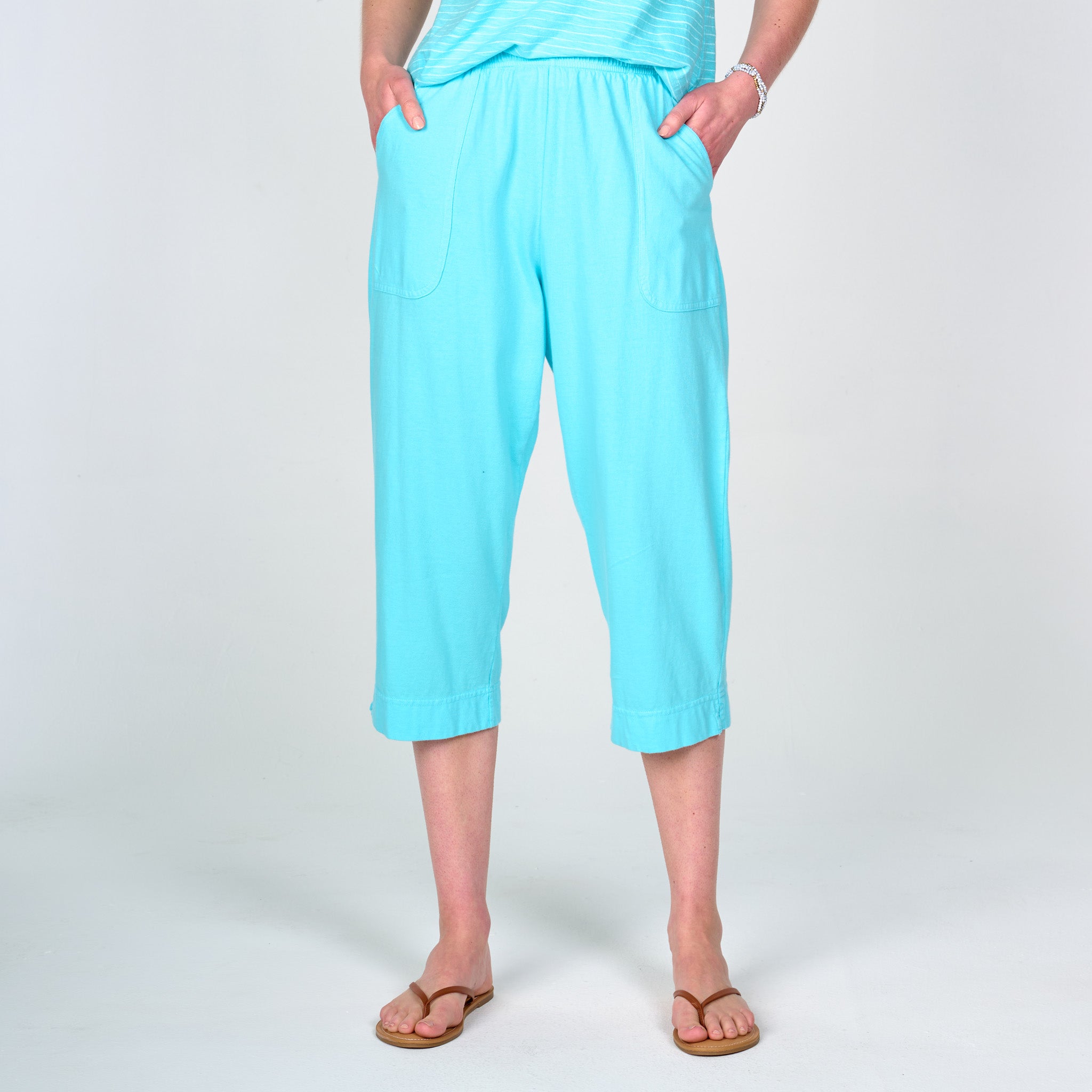 Jersey Pocket Capris