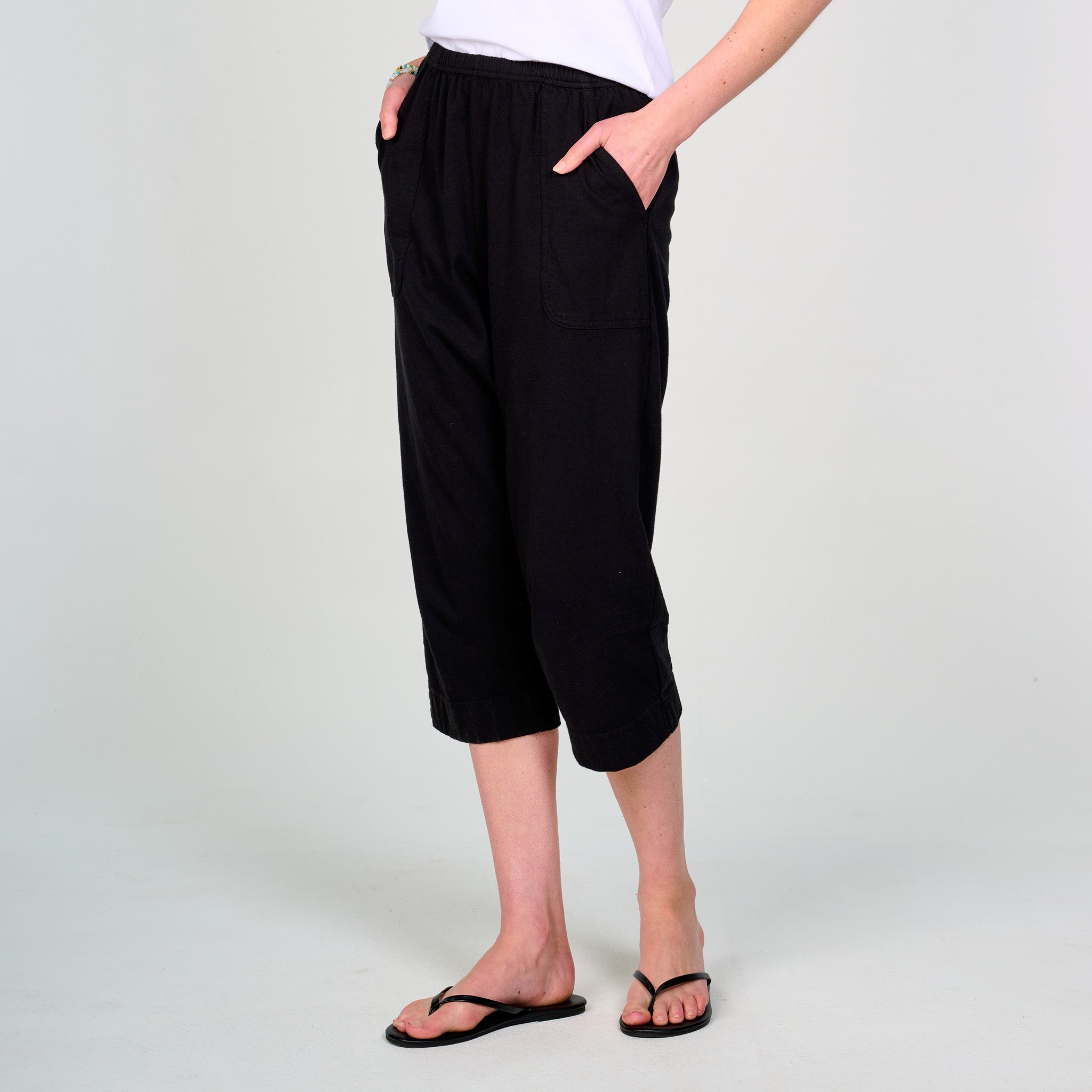 Jersey Pocket Capris