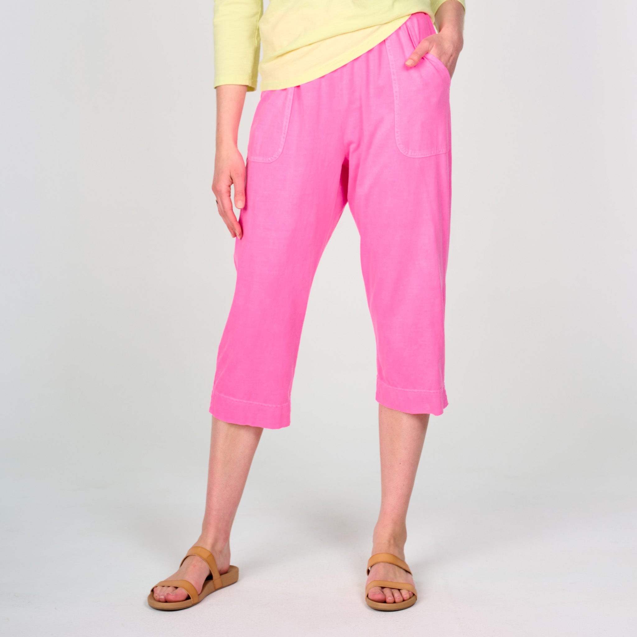 Jersey Pocket Capris