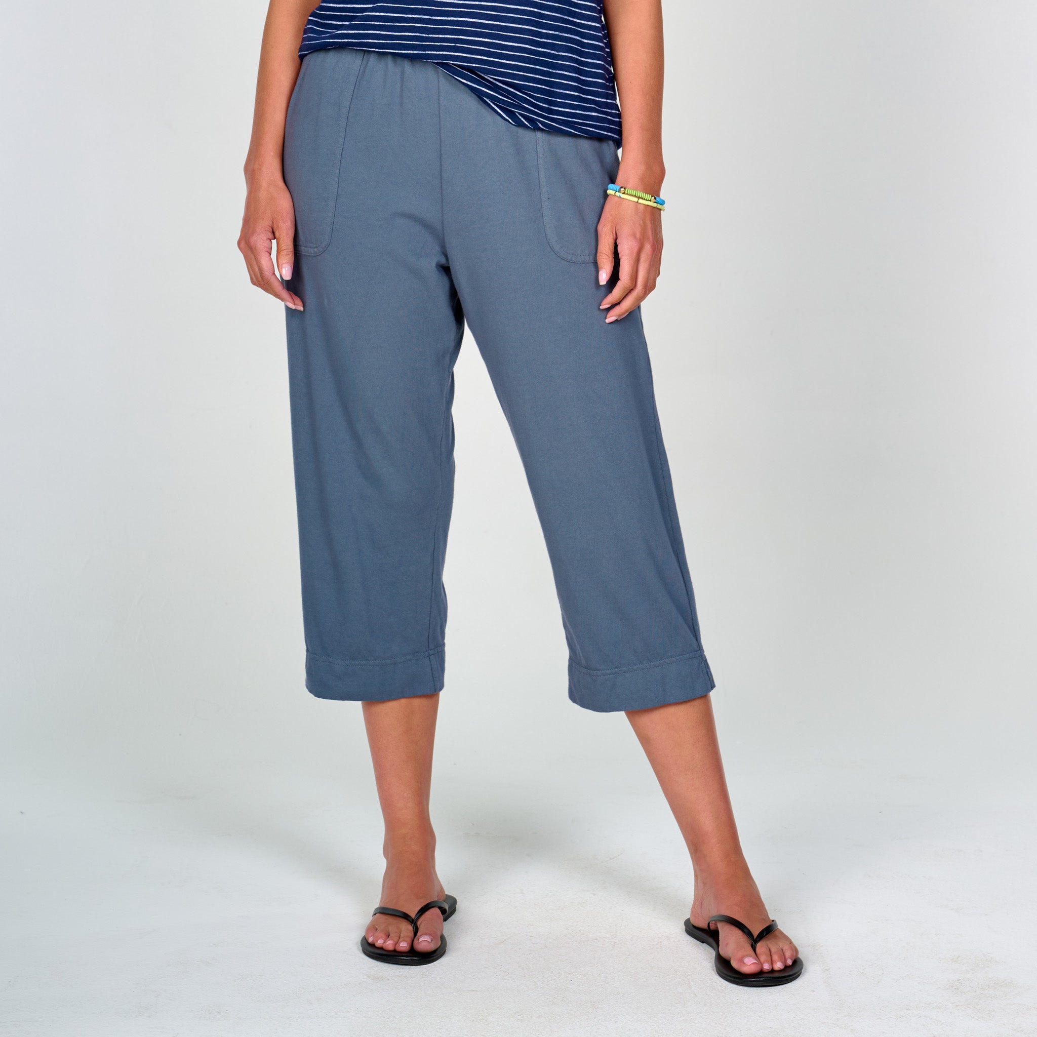 Jersey Pocket Capris
