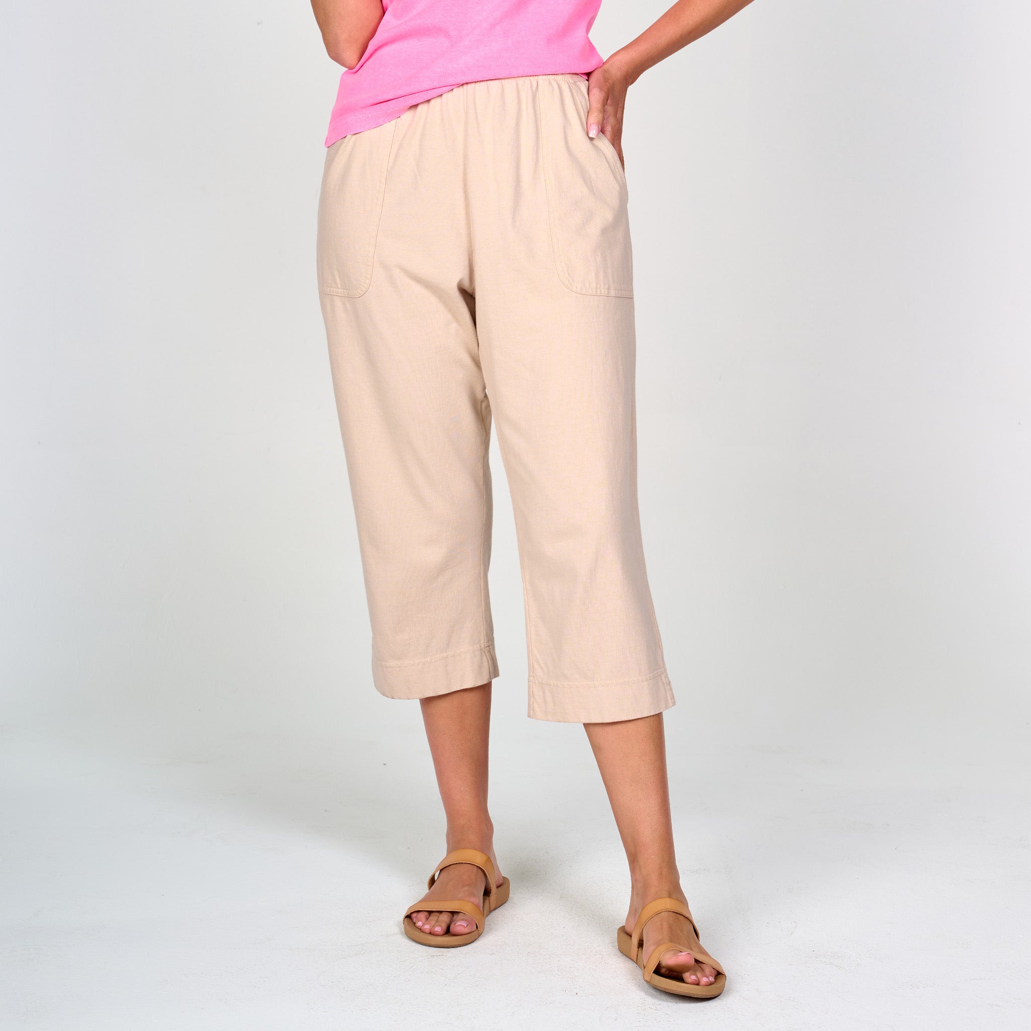 Jersey Pocket Capris