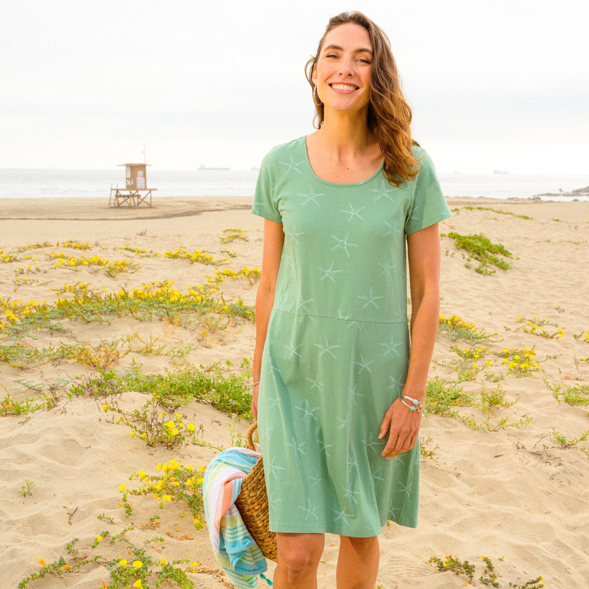 Sea Star Sadie Dress Lagoon