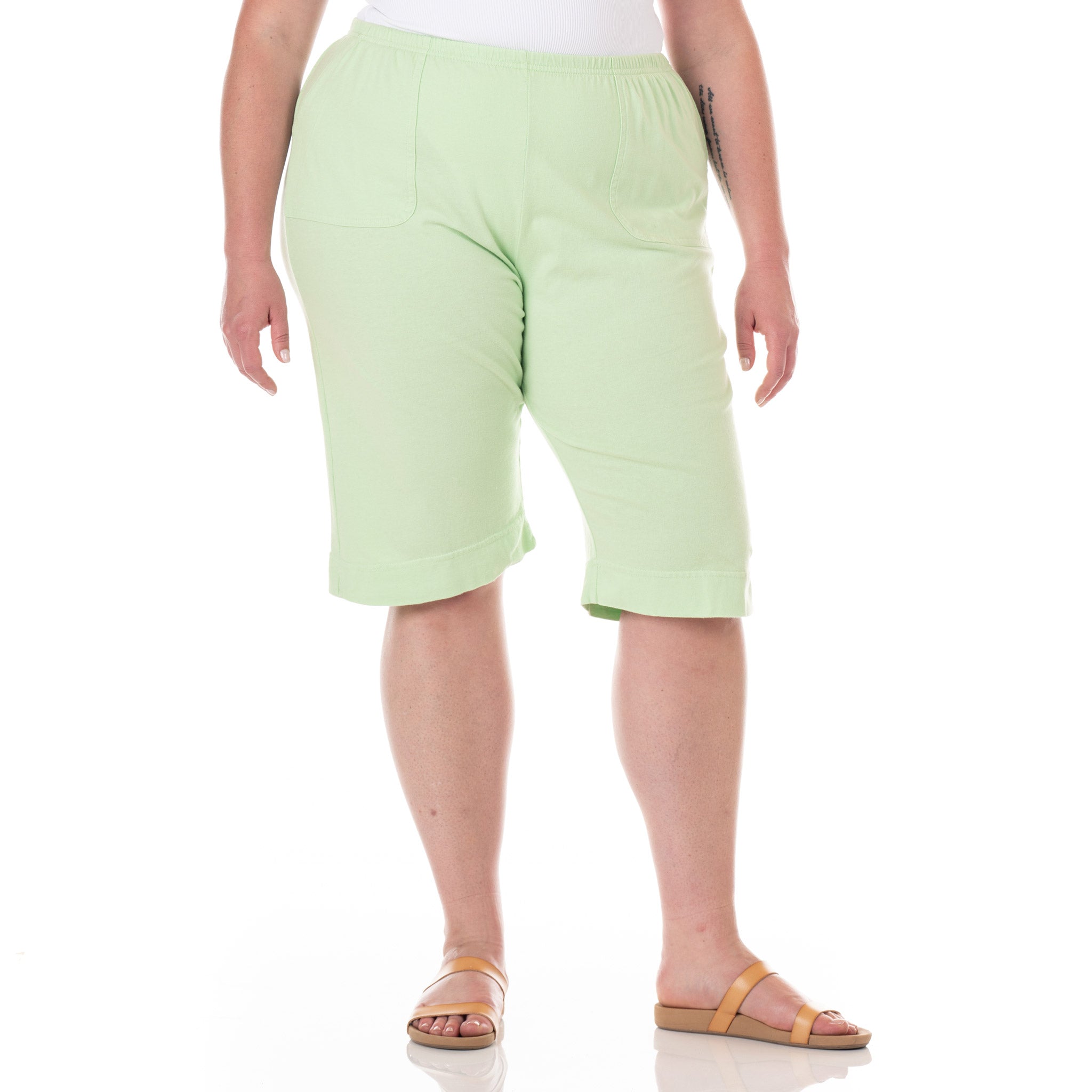 Marco Pocket Pedal Pushers | Plus Size