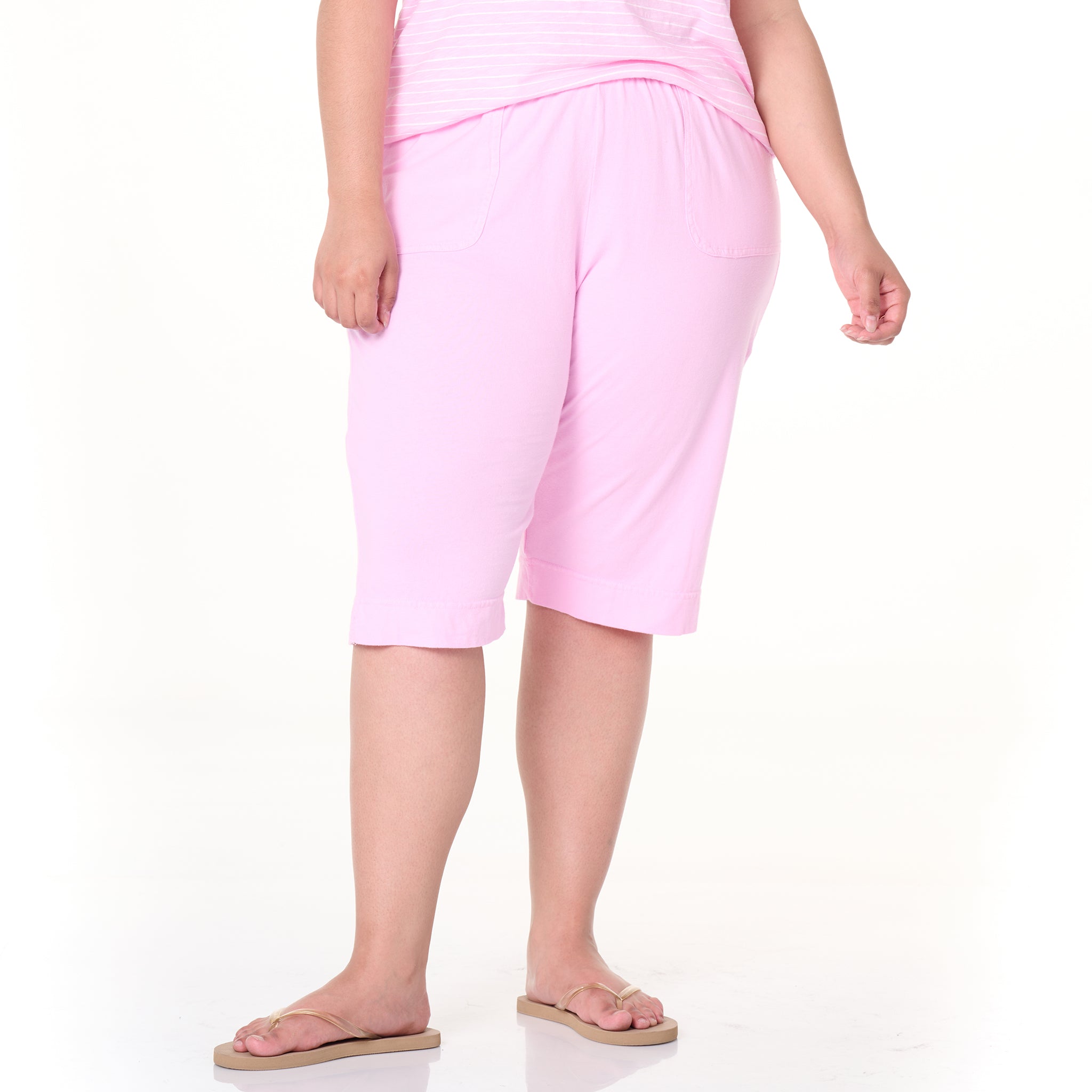Marco Pocket Pedal Pushers | Plus Size Summer Colors