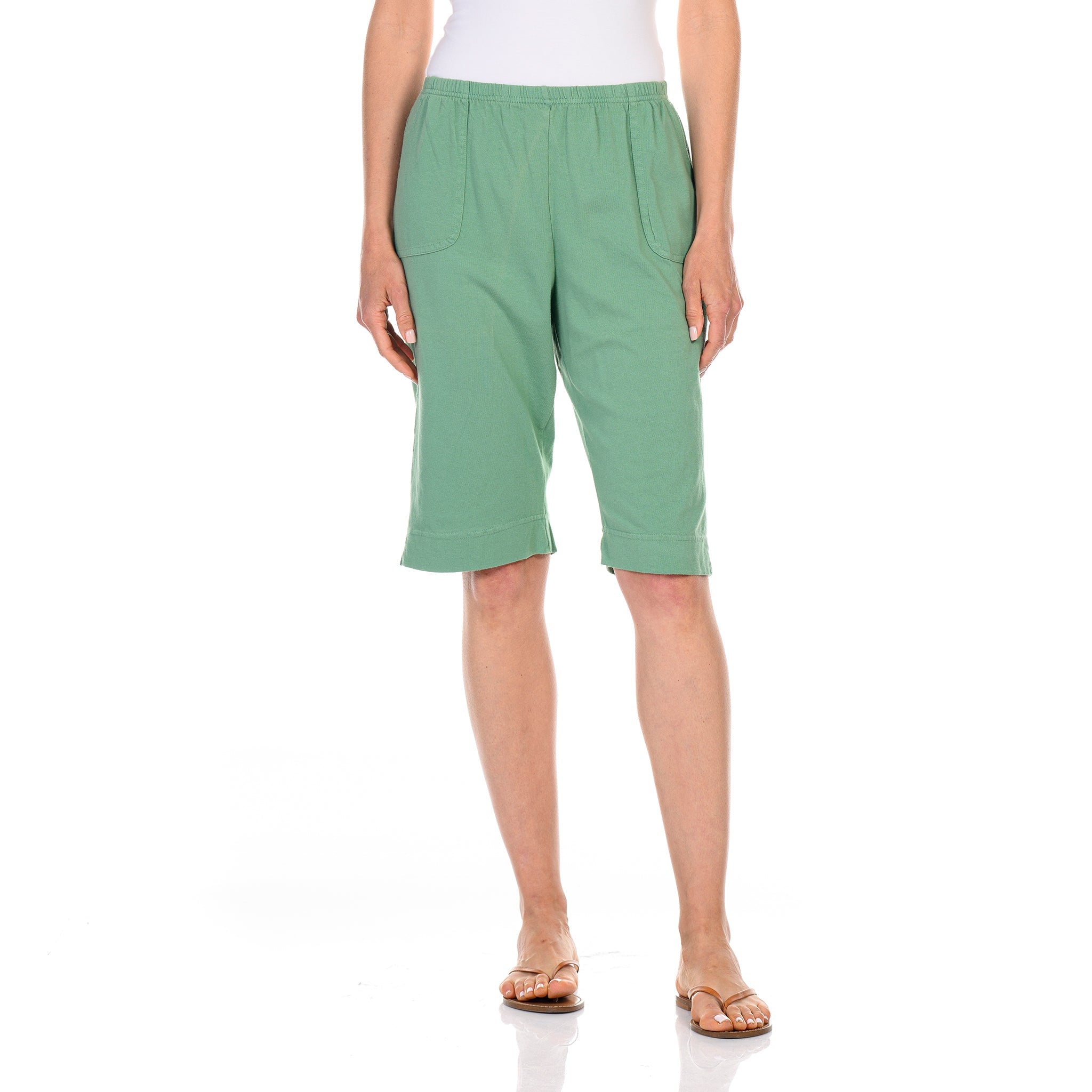 Marco Pocket Pedal Pushers Daffodil-Lagoon