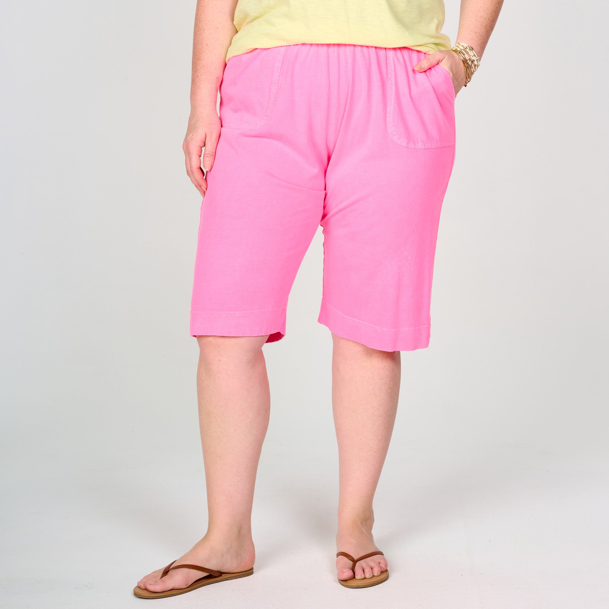 Marco Pocket Pedal Pushers | Plus Size