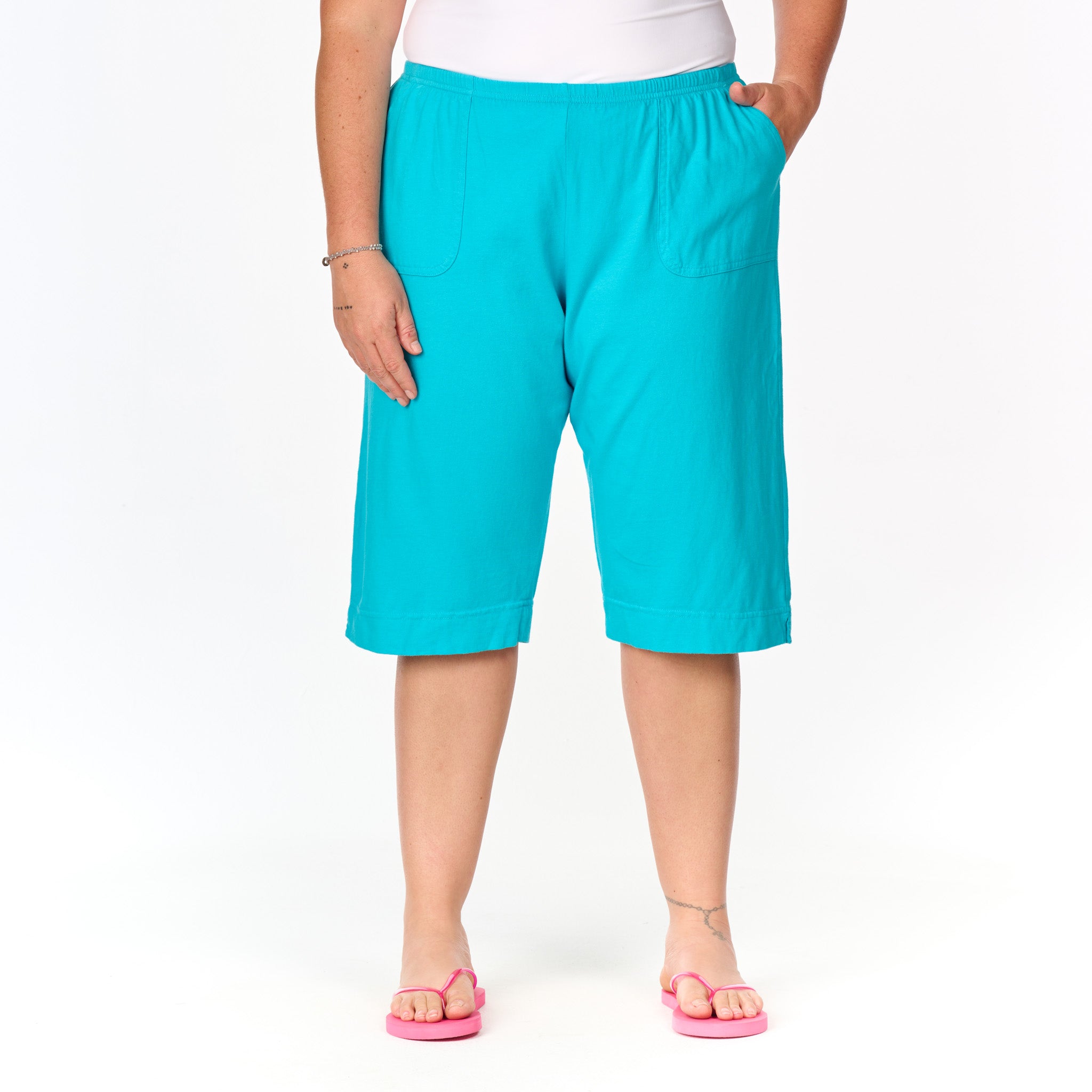 Marco Pocket Pedal Pushers | Plus Size