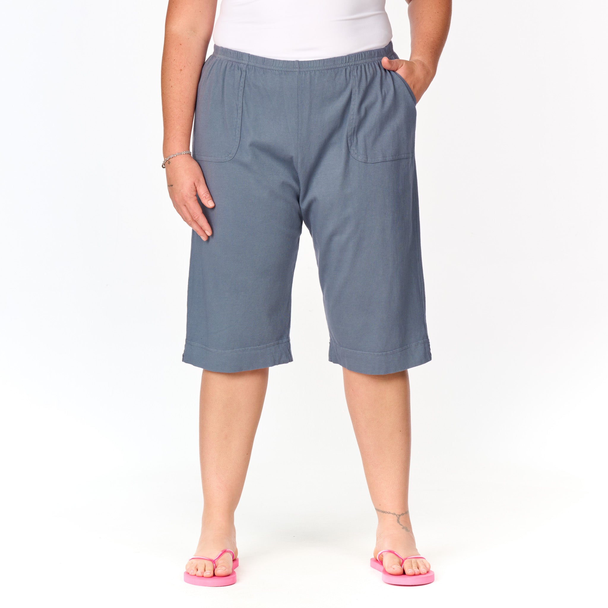 Marco Pocket Pedal Pushers | Plus Size