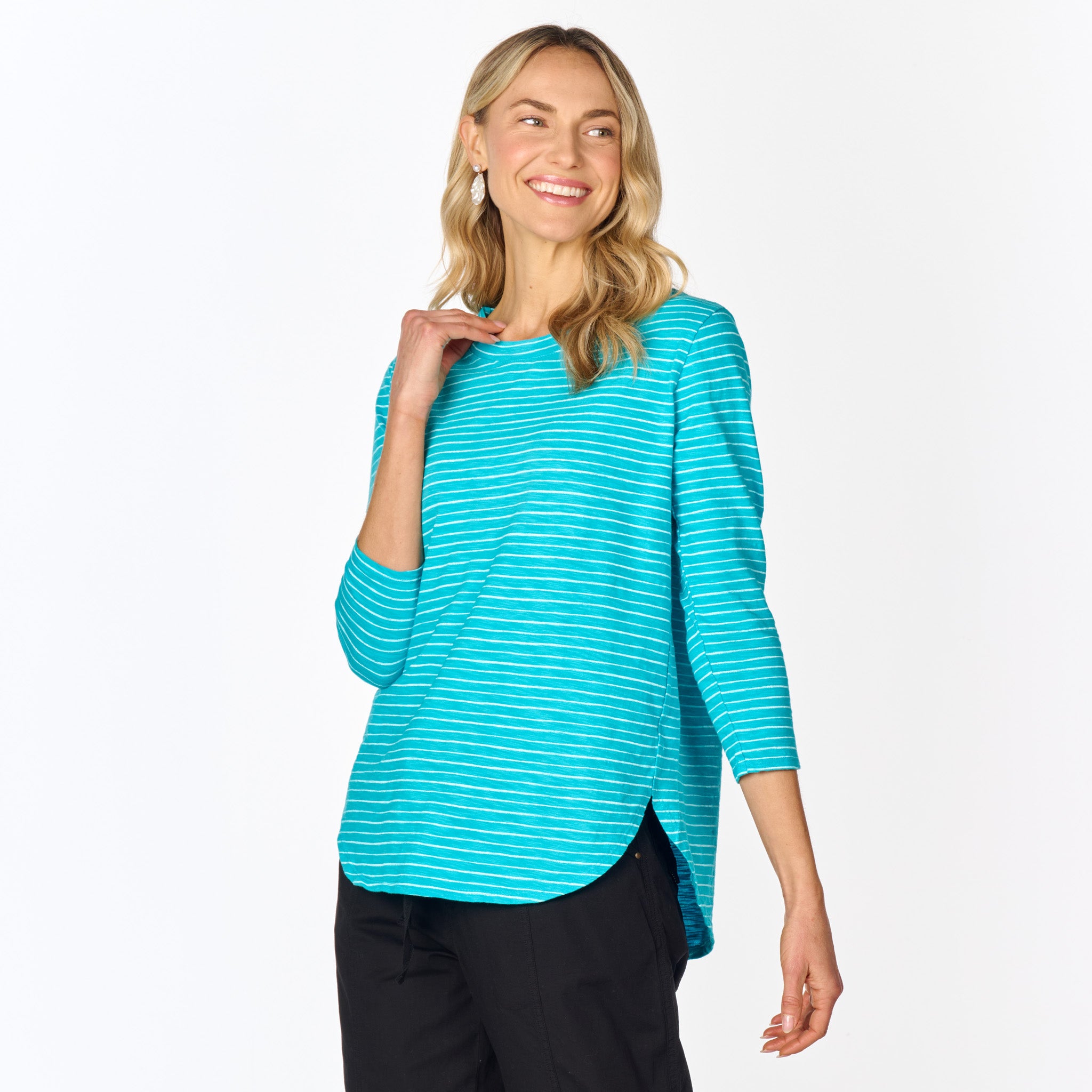 Ocean Stripe Catalina Top | Clearance