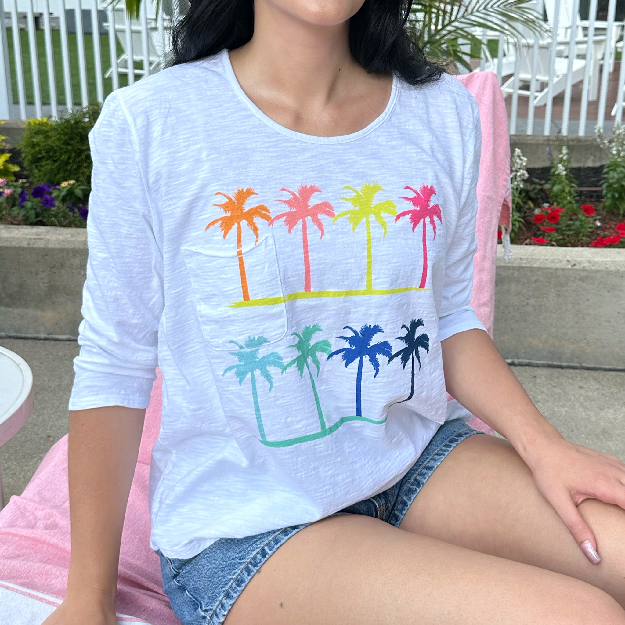 Palm Hues Forever Top