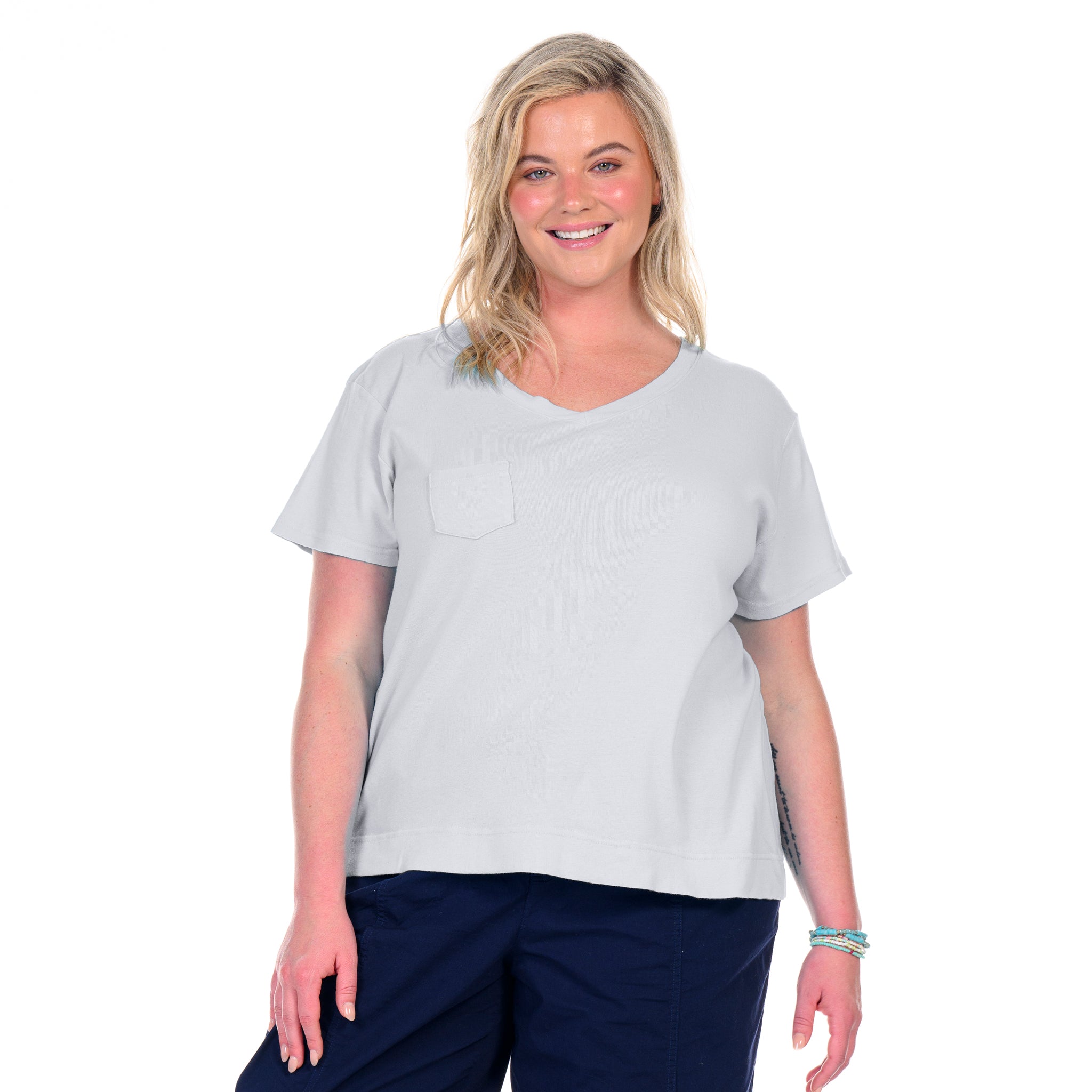 Ribbed Logo Fem T | Plus size - 2025 Fall Colors