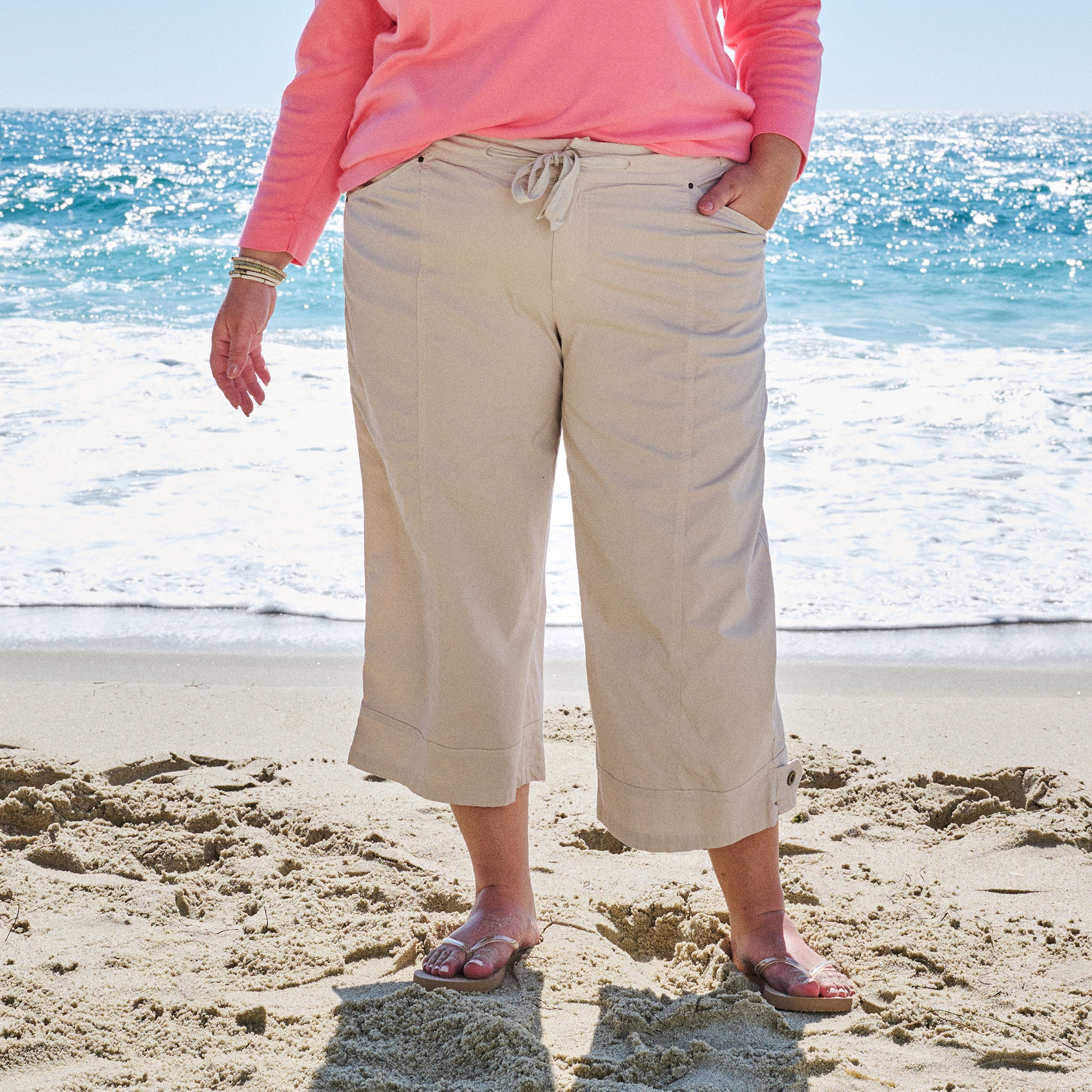 Safari Capris | Plus Size