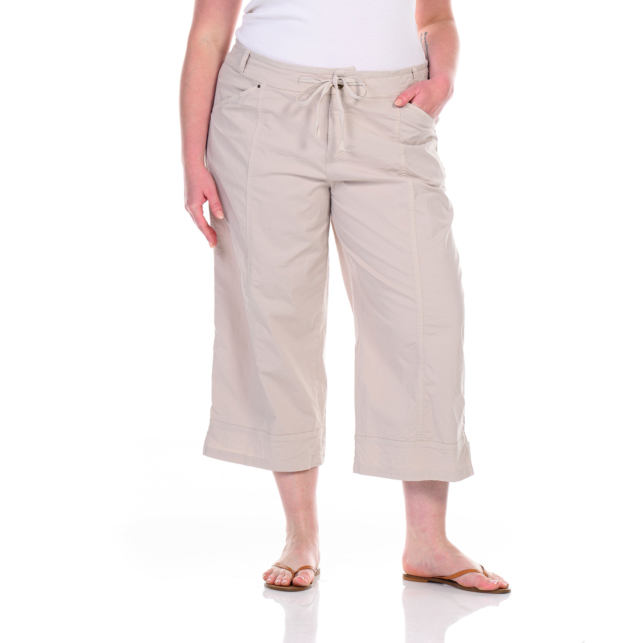 Safari Capris | Plus Size