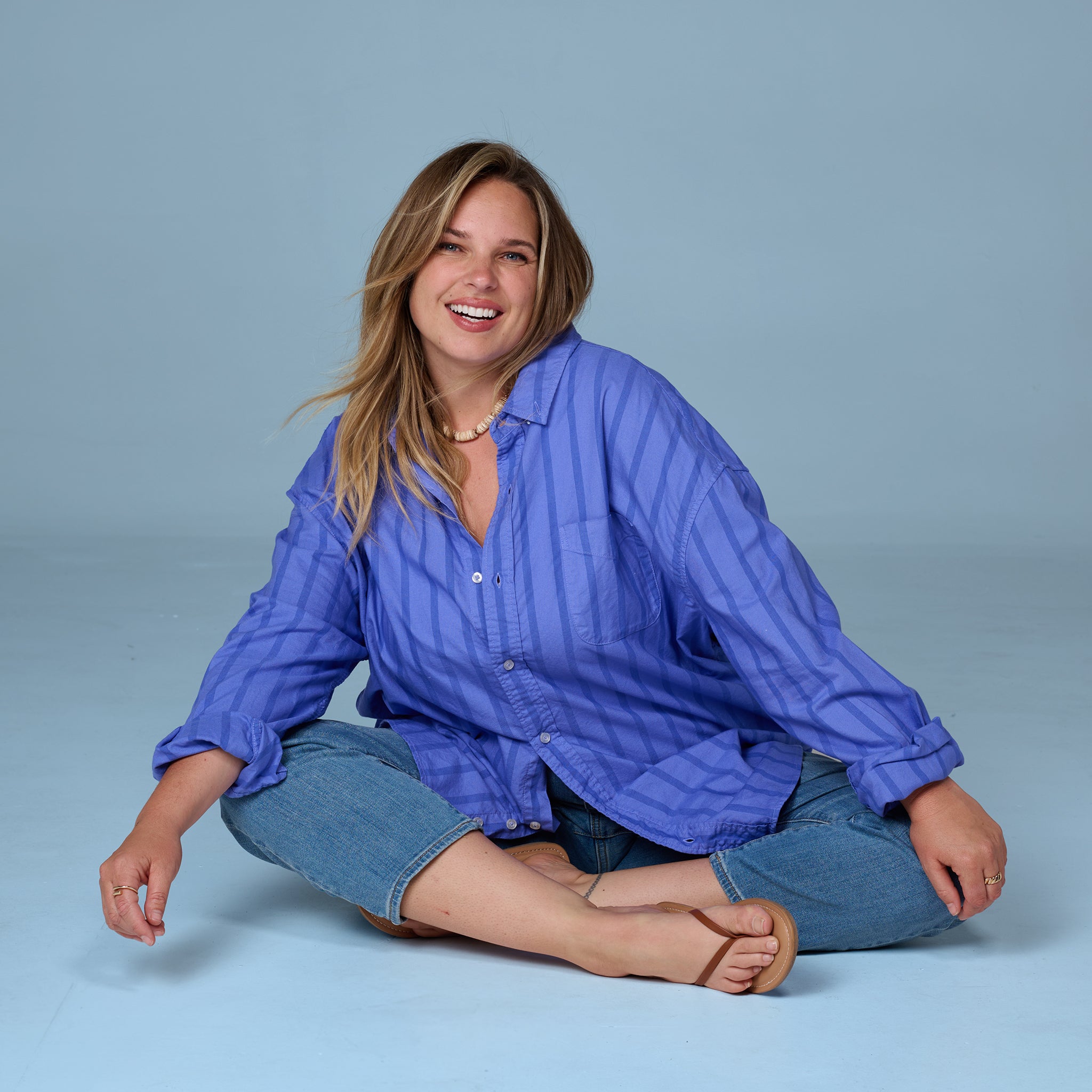 Sailaway Oxford Shirt | Plus Size