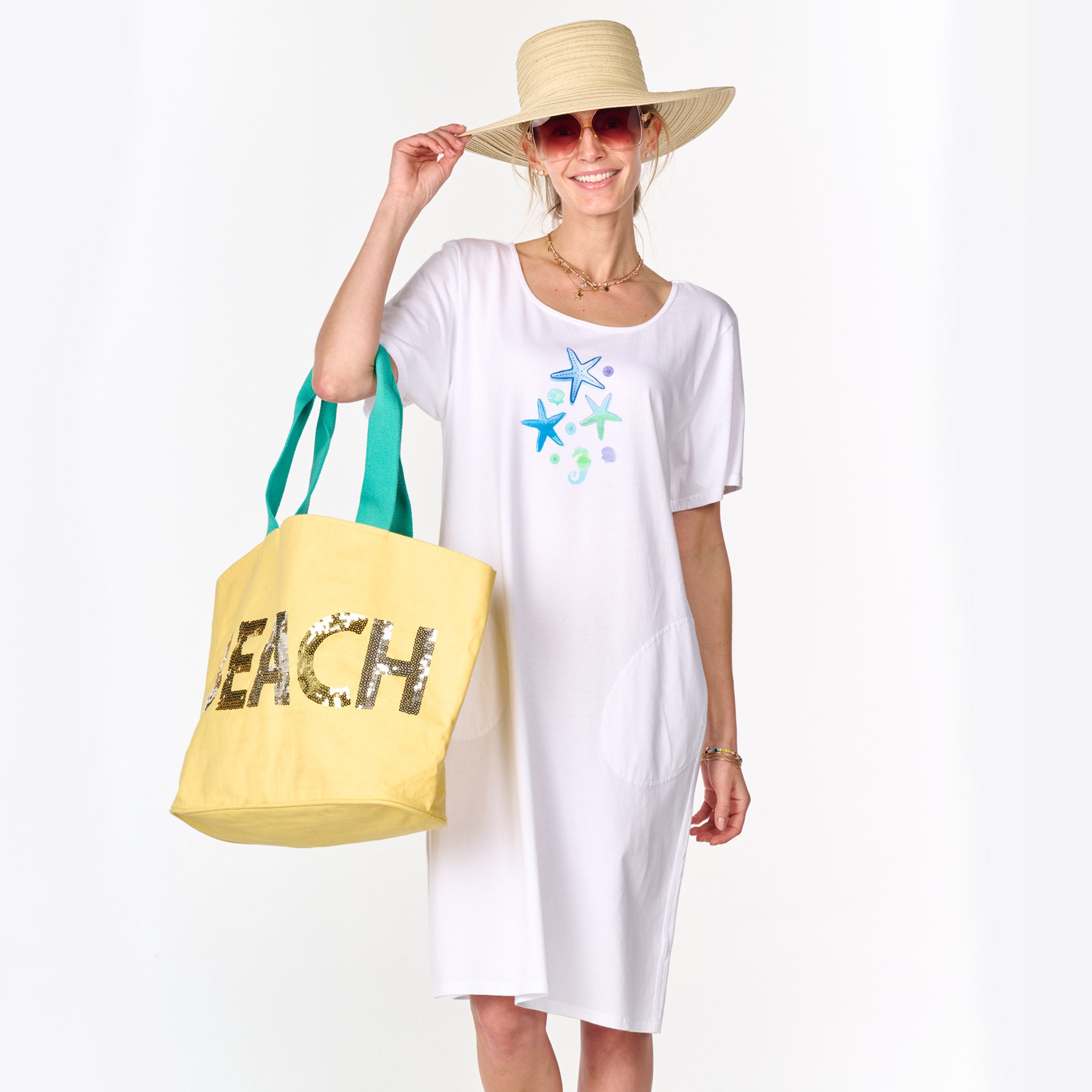 Scattered Shells Sanibel Dress