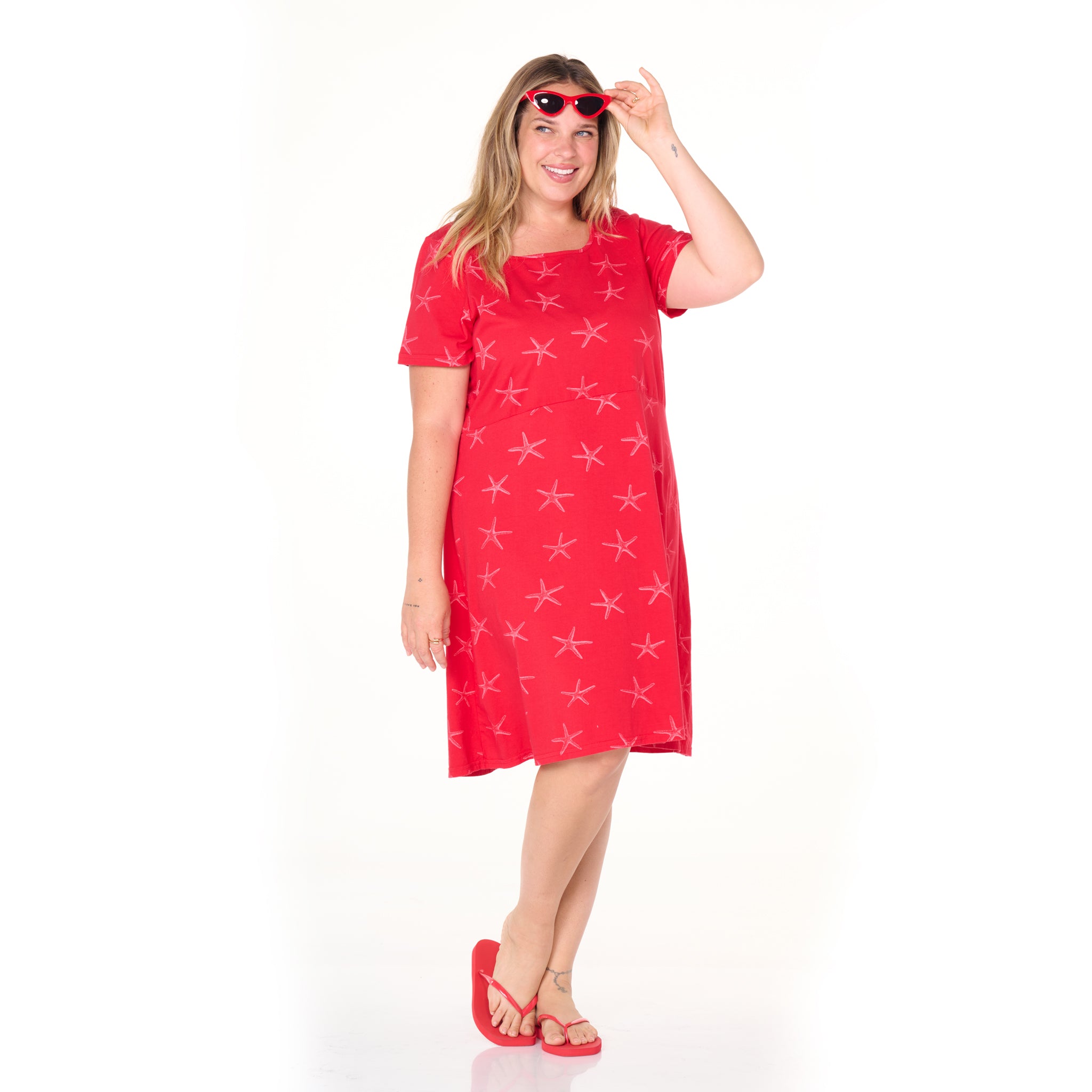 Sea Star -Sadie Dress | Plus size