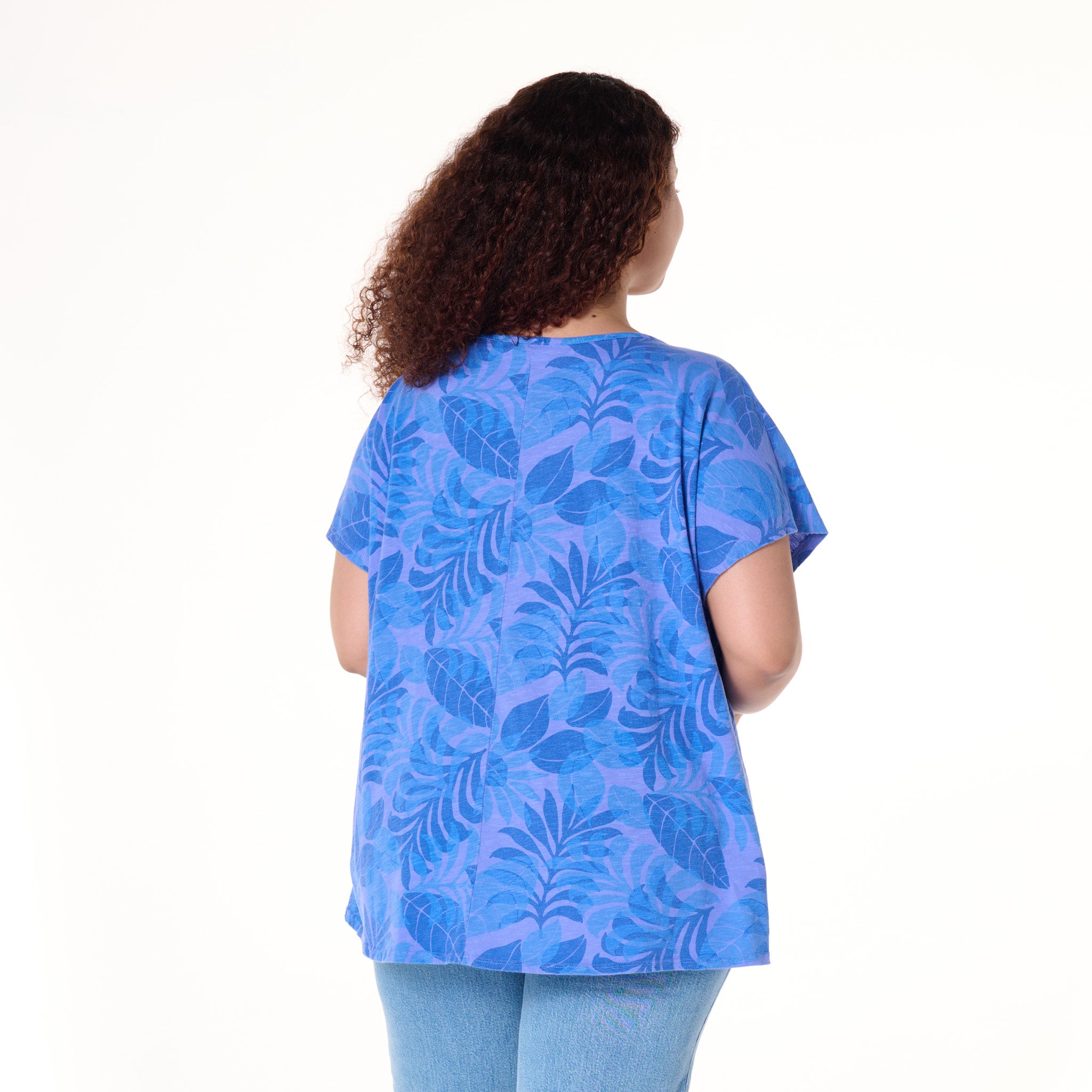 Fiji Palm Keepsake T | Plus Size